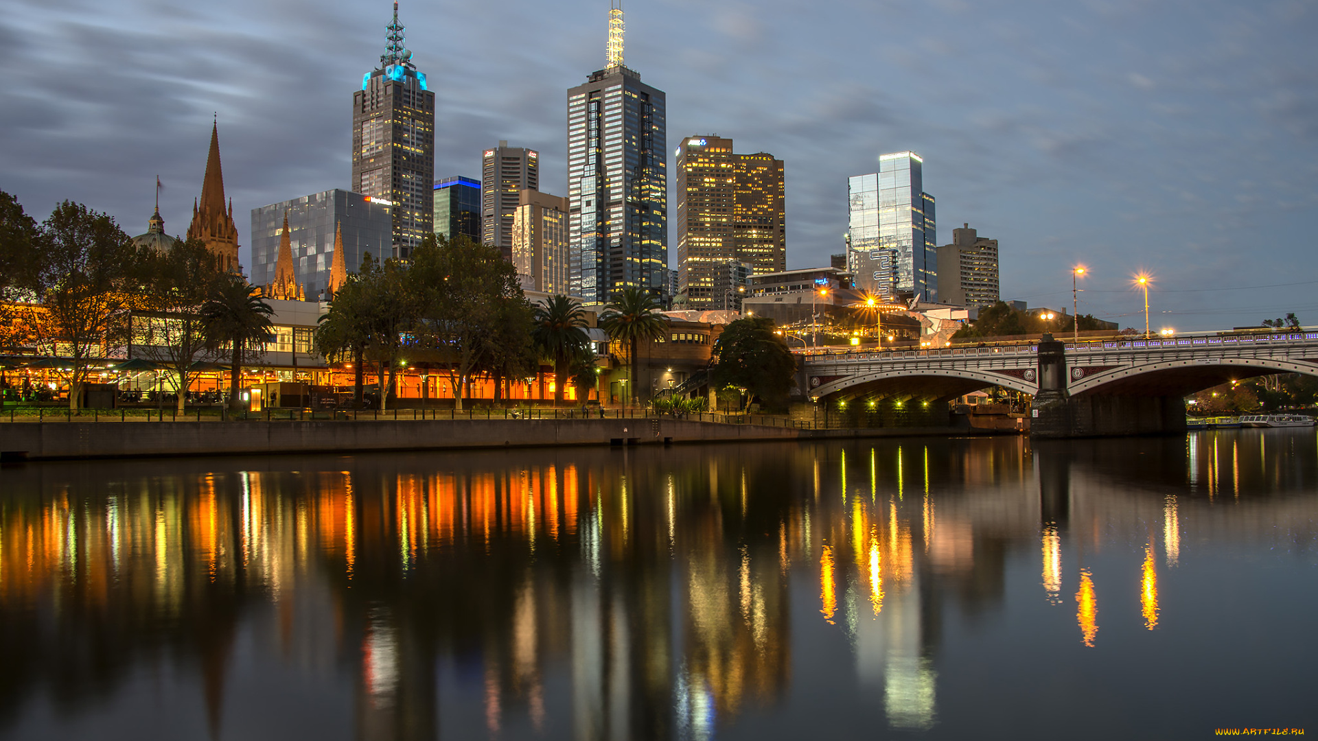 melbourne, города, мельбурн, , австралия, небоскребы, панорама