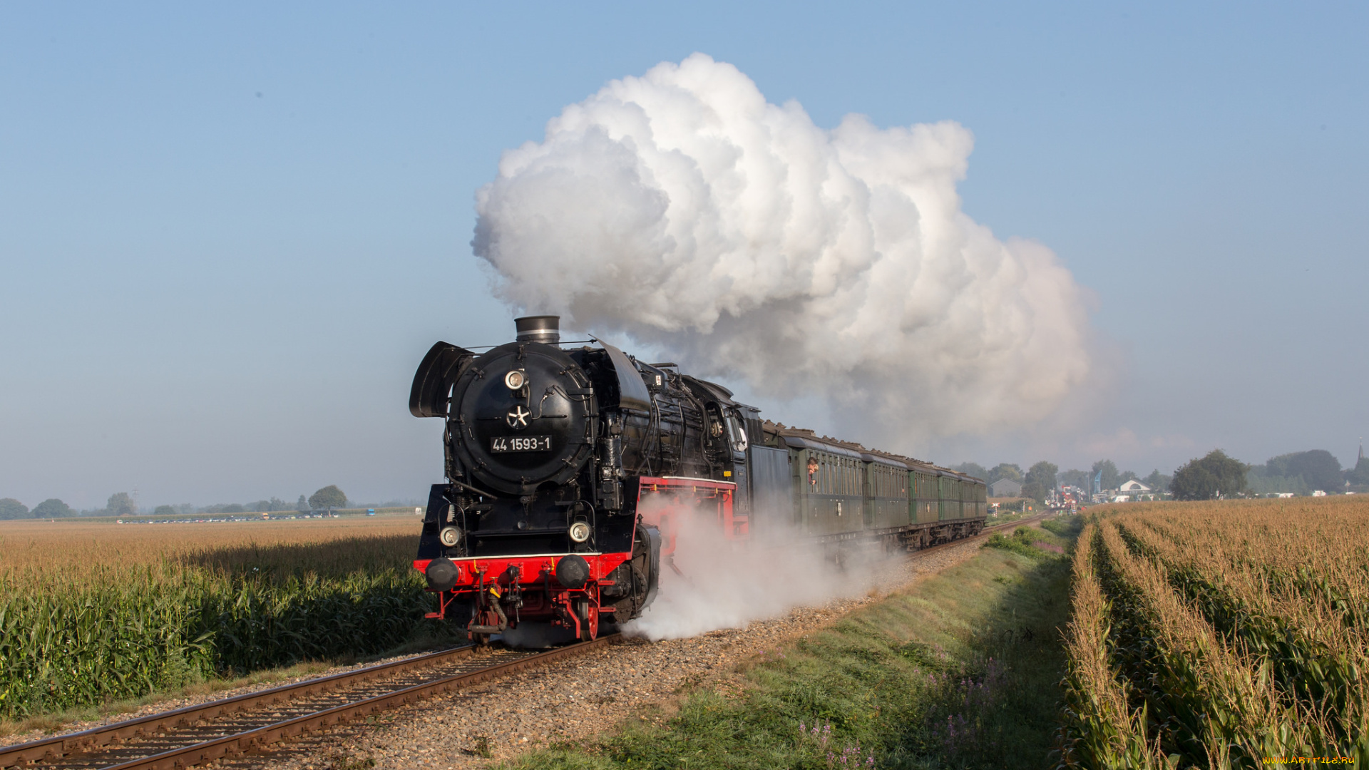 техника, паровозы, локомотив, состав