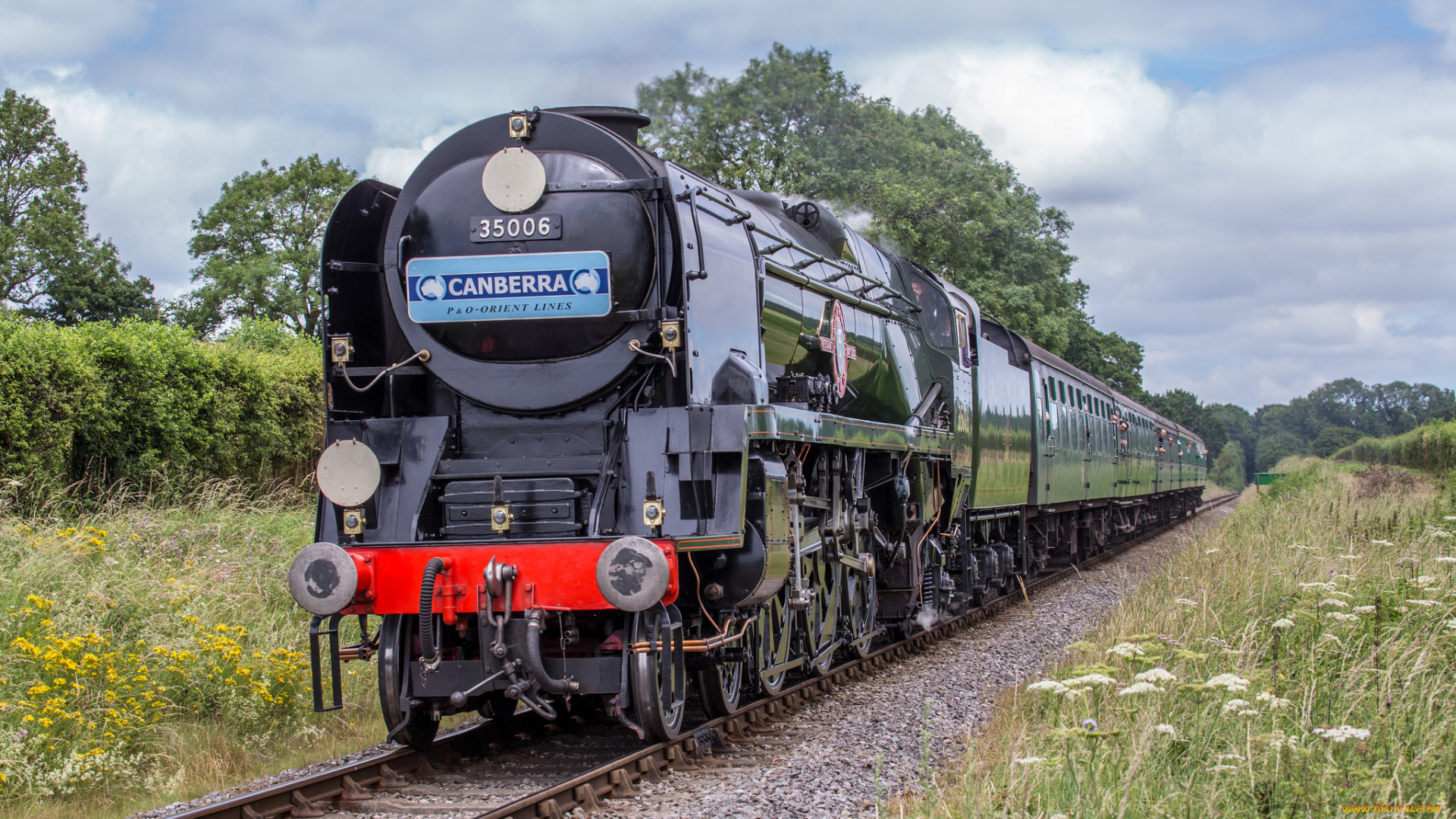 техника, паровозы, состав, локомотив