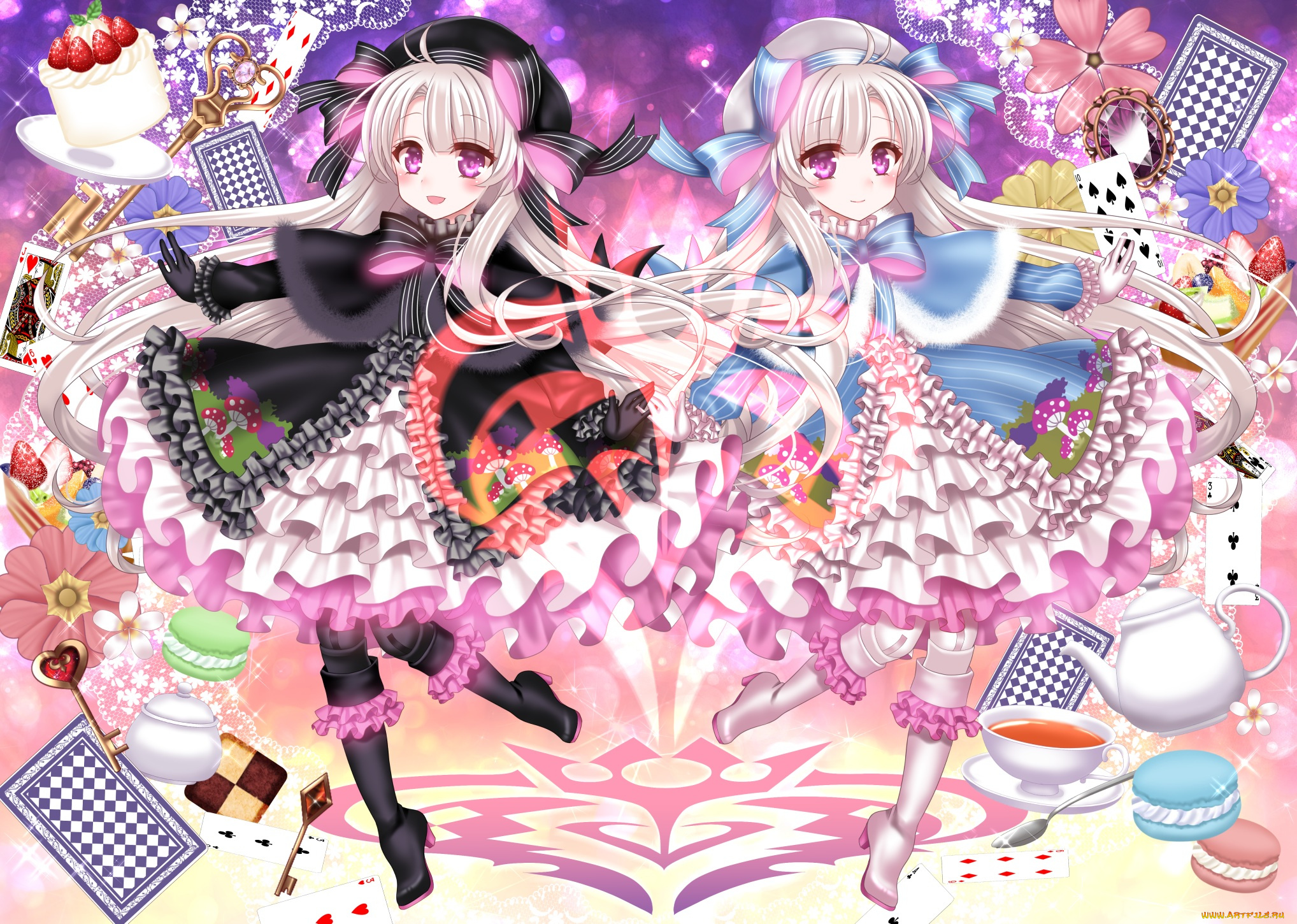 аниме, fate, stay, night, nursery, rhyme