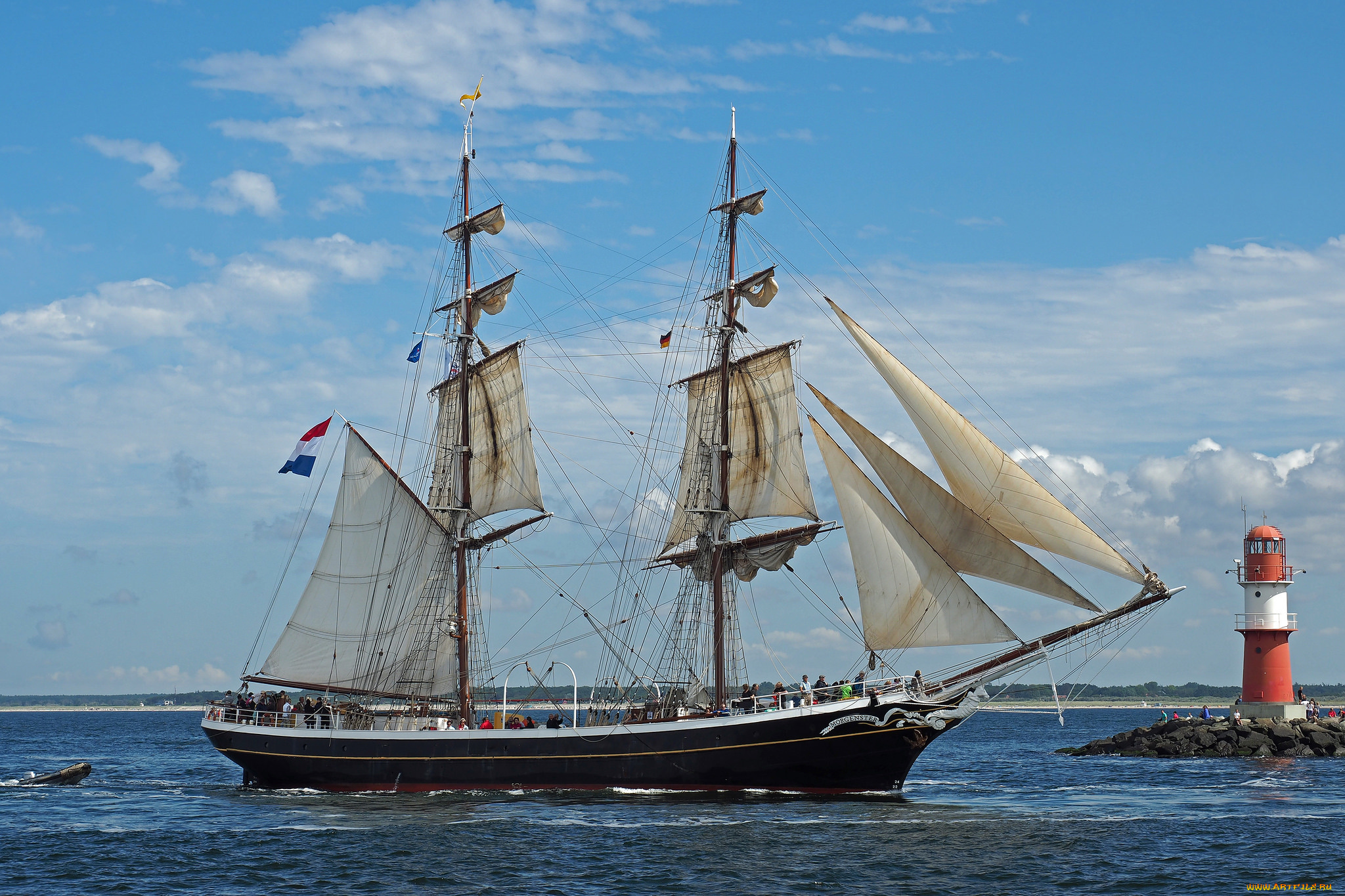 корабли, парусники, мачты, паруса