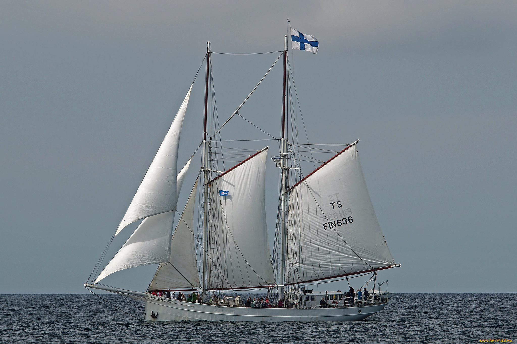 корабли, парусники, паруса, мачты