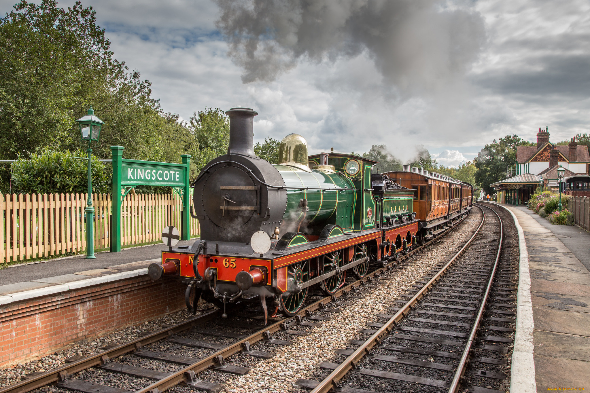 техника, паровозы, состав, локомотив