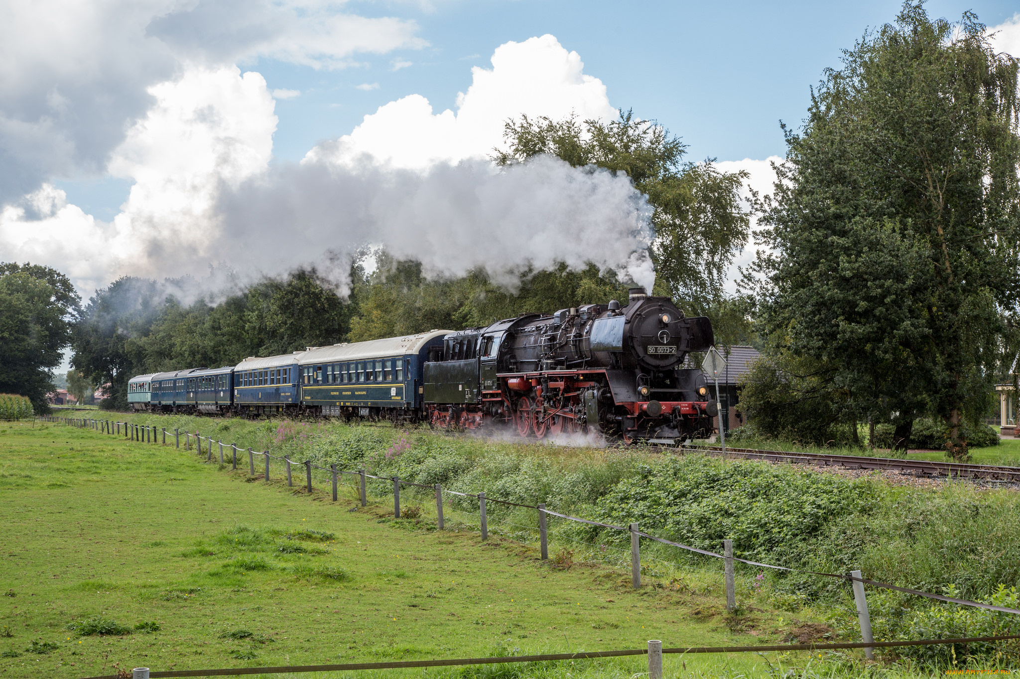 техника, паровозы, состав, локомотив