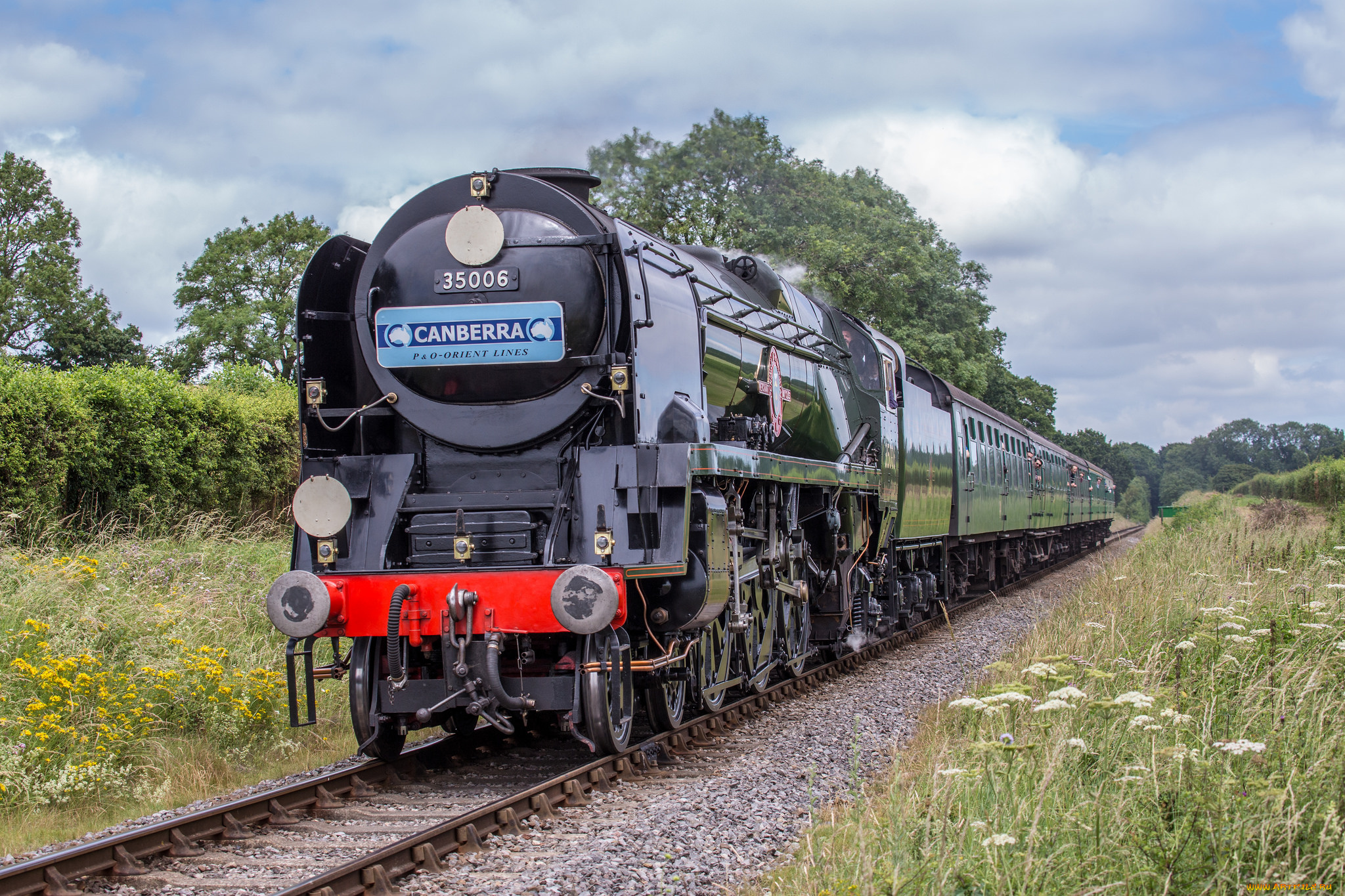 техника, паровозы, состав, локомотив