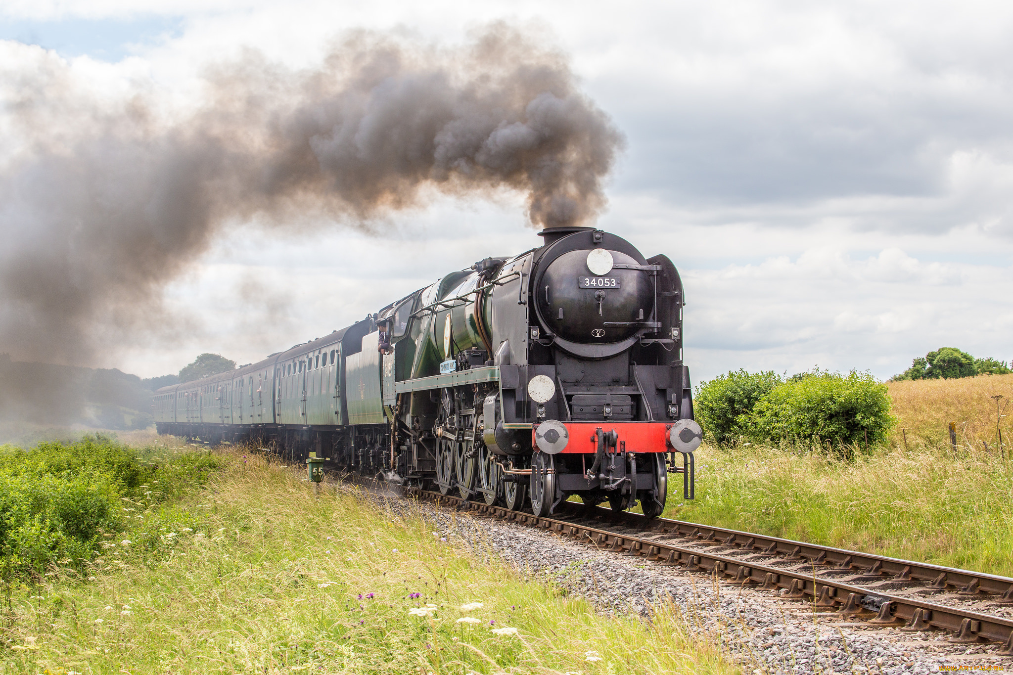 техника, паровозы, состав, локомотив