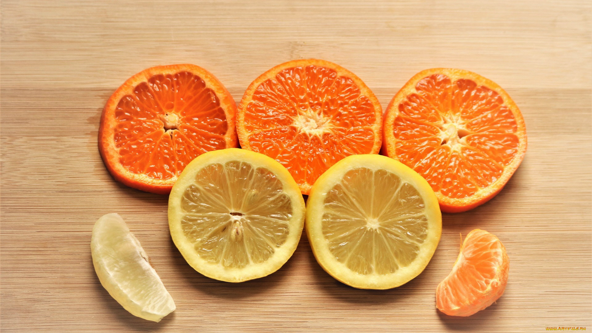 еда, цитрусы, мандарин, лимон, апельсин