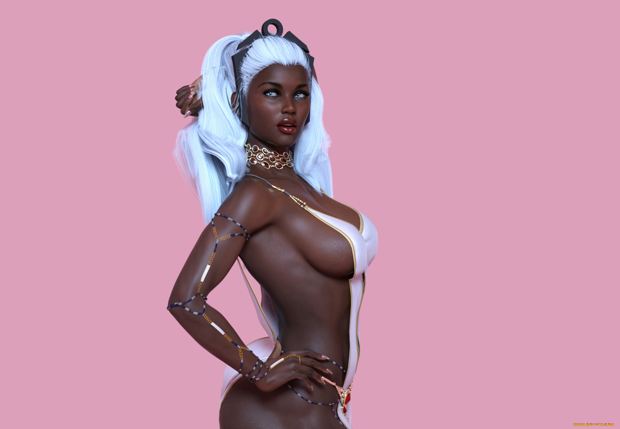 3д, графика, люди, , people, девушка, взгляд, фон