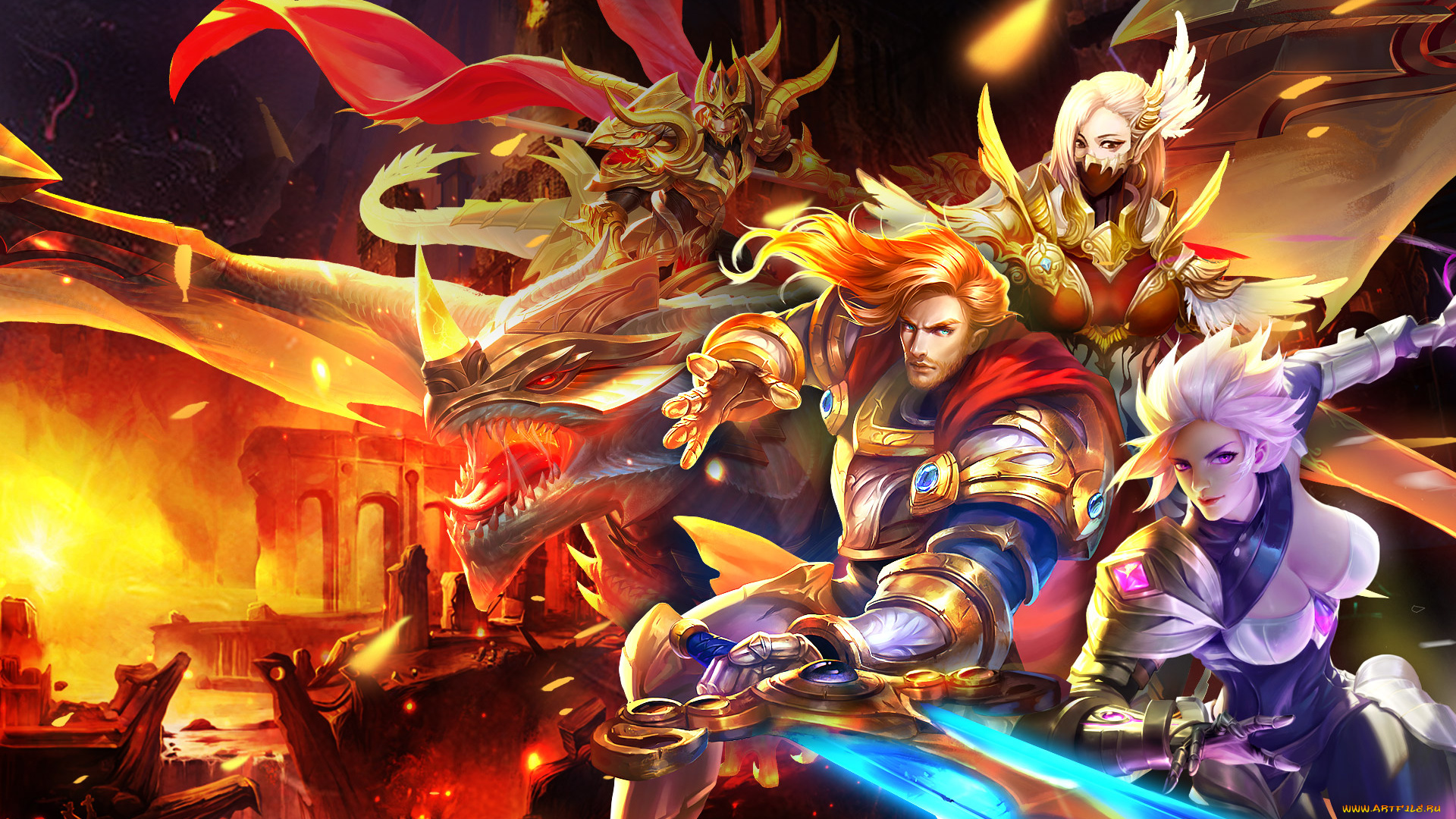 mobile, legends, видео, игры, , bang, bang, воины