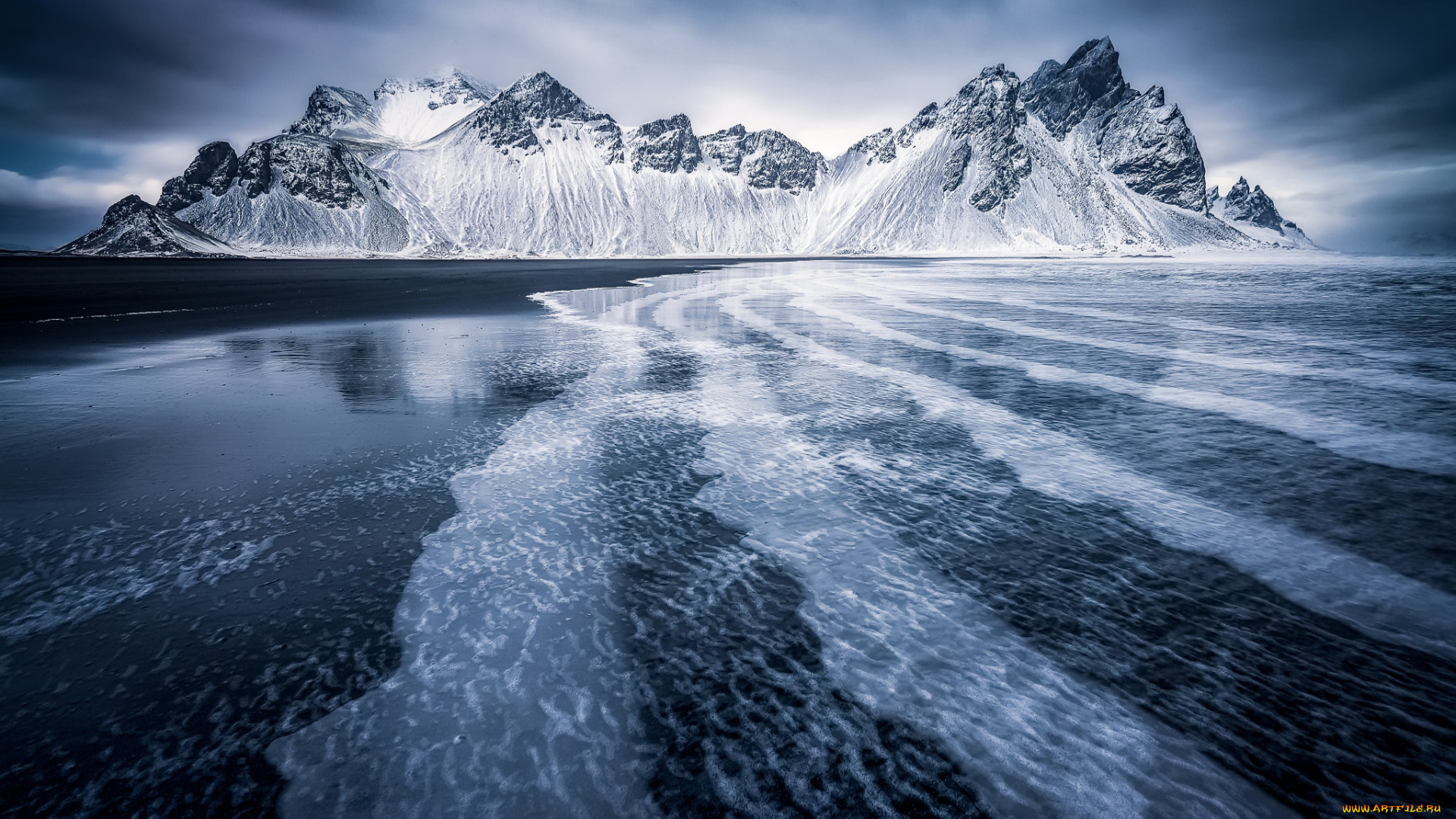 природа, моря, океаны, море, горы, берег