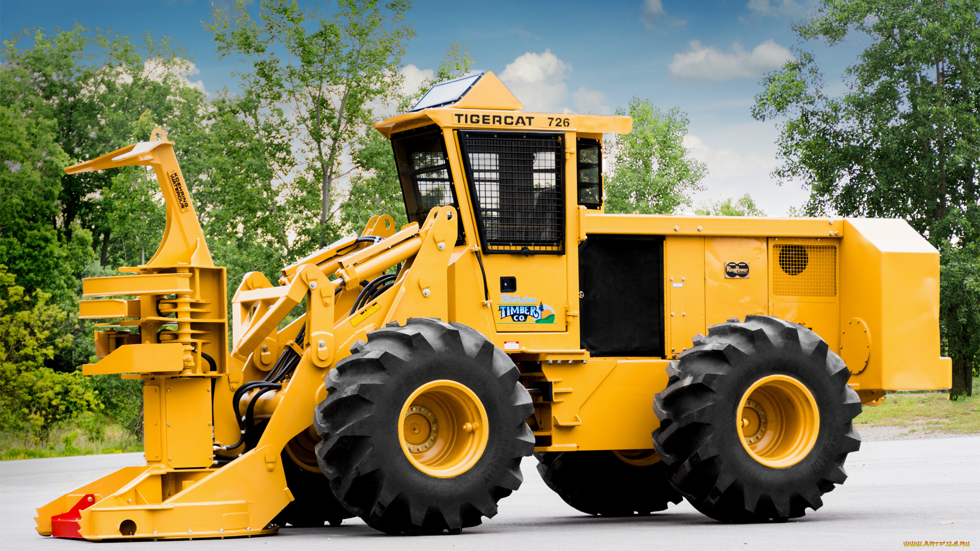 техника, тракторы, tigercat