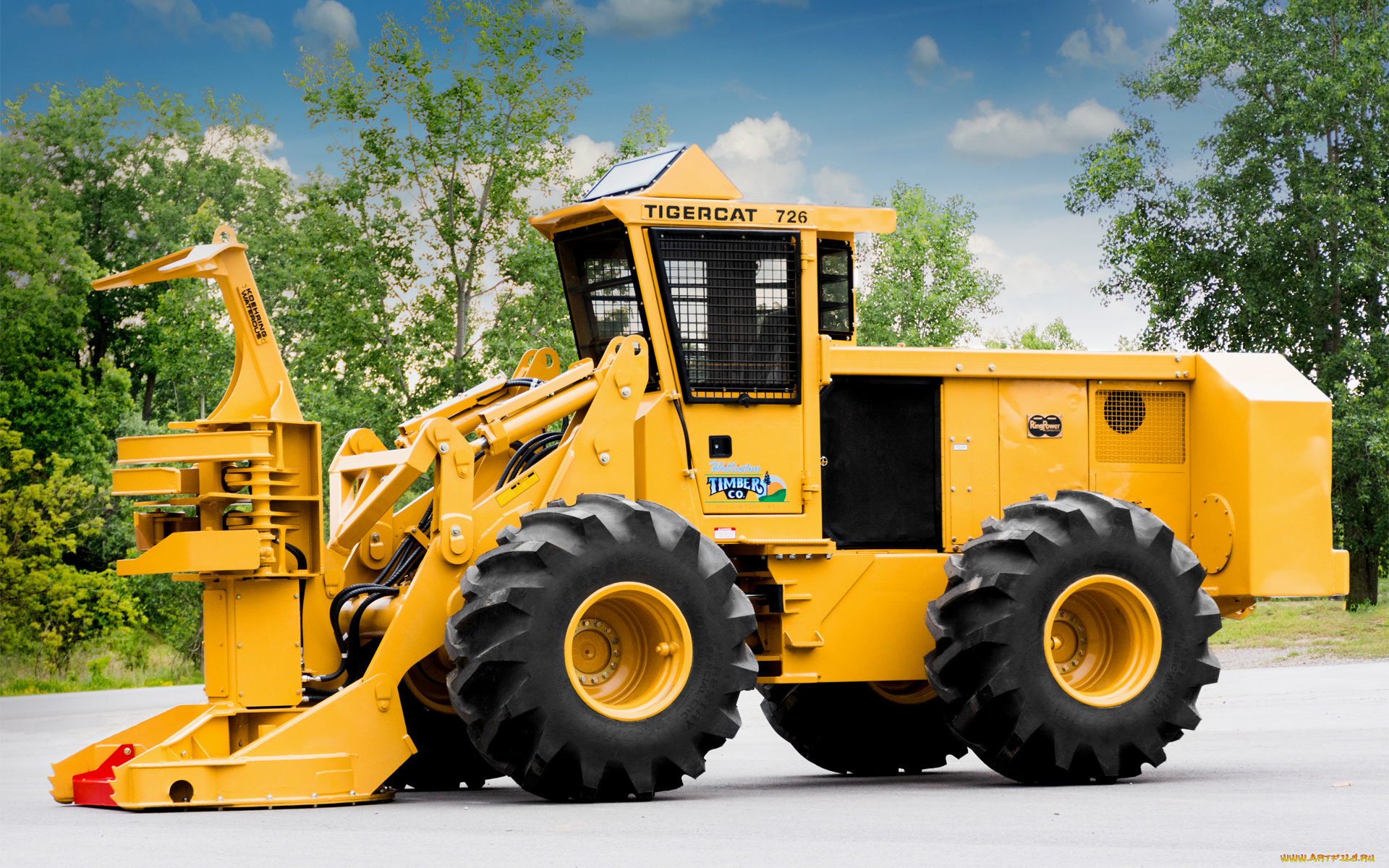 техника, тракторы, tigercat