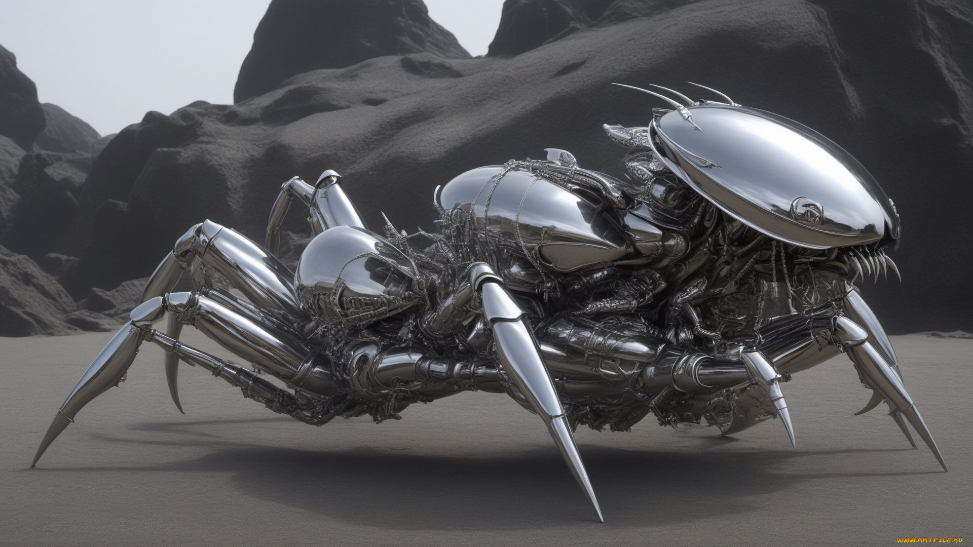 3д, графика, _science, fiction, нейросети, графика, нейроарт, ai, art, нейронные, сети, рисунки, нейро, искусство, нейрографика, graphics, neuroart, neural, networks, drawings, neuro, neurography, created, by, dave, высокотехнологичное, существо