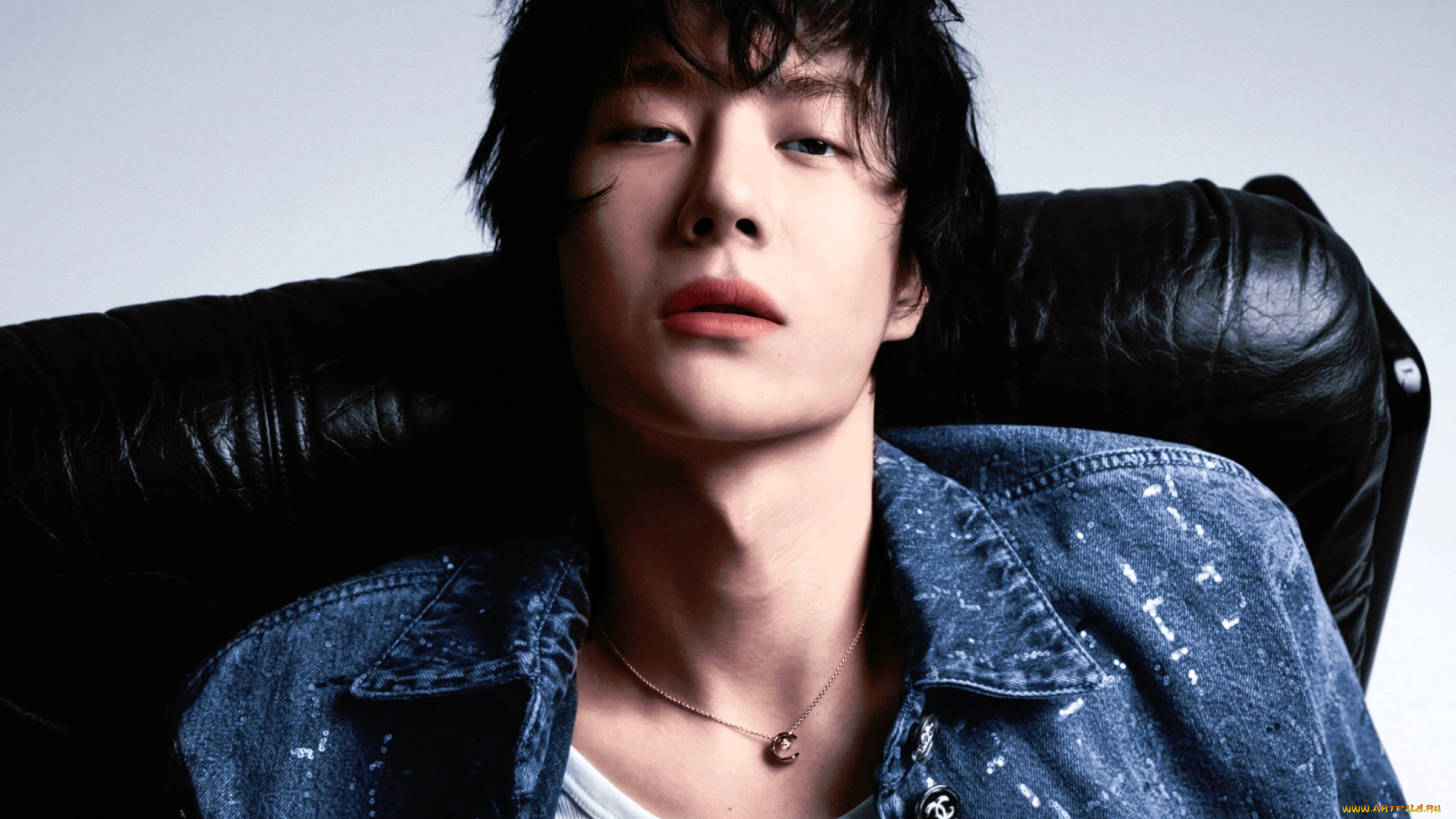 мужчины, wang, yi, bo, актер, лицо, куртка, кулон, кресло