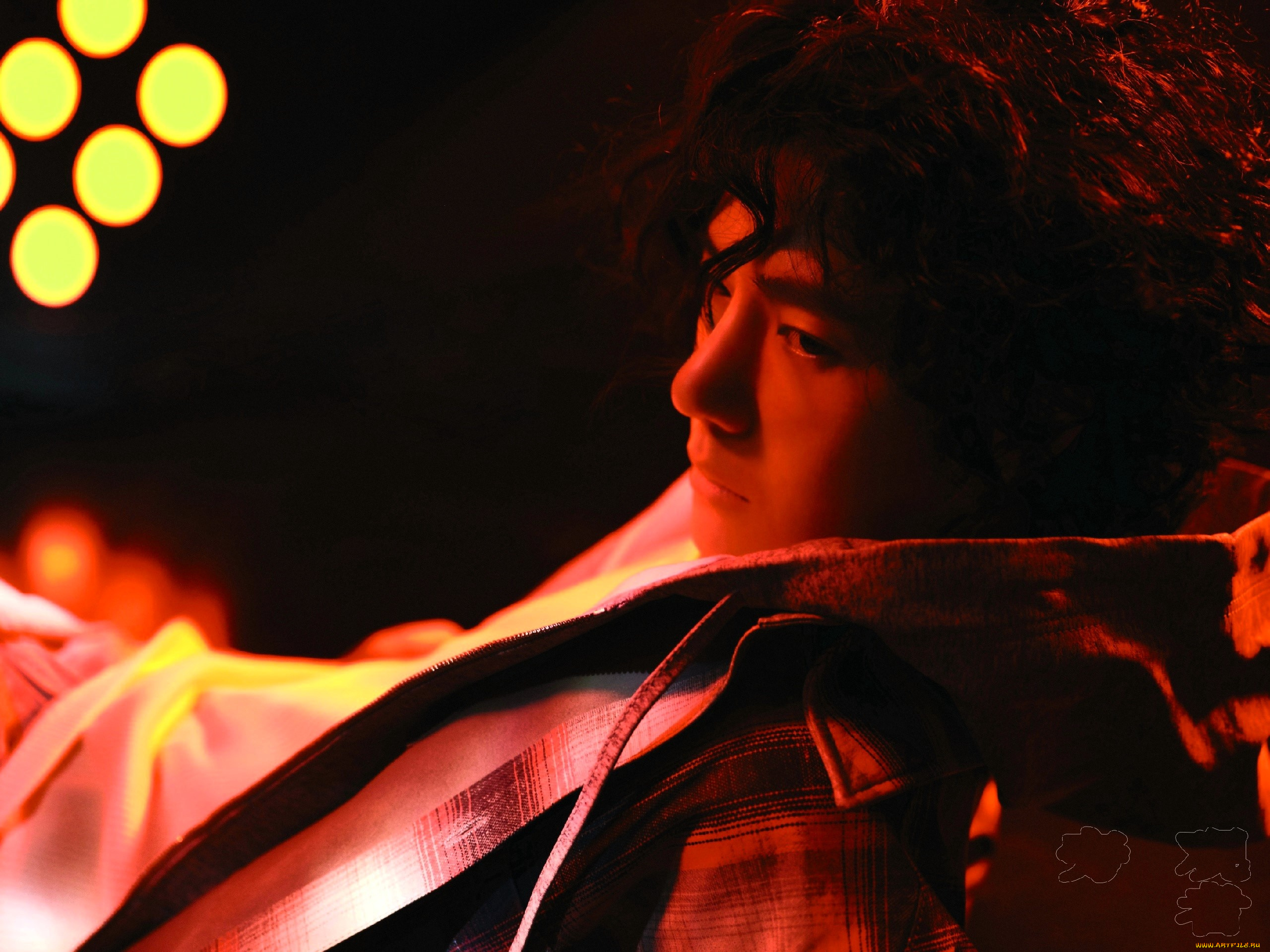 мужчины, wang, yi, bo, актер, лицо, рубашка