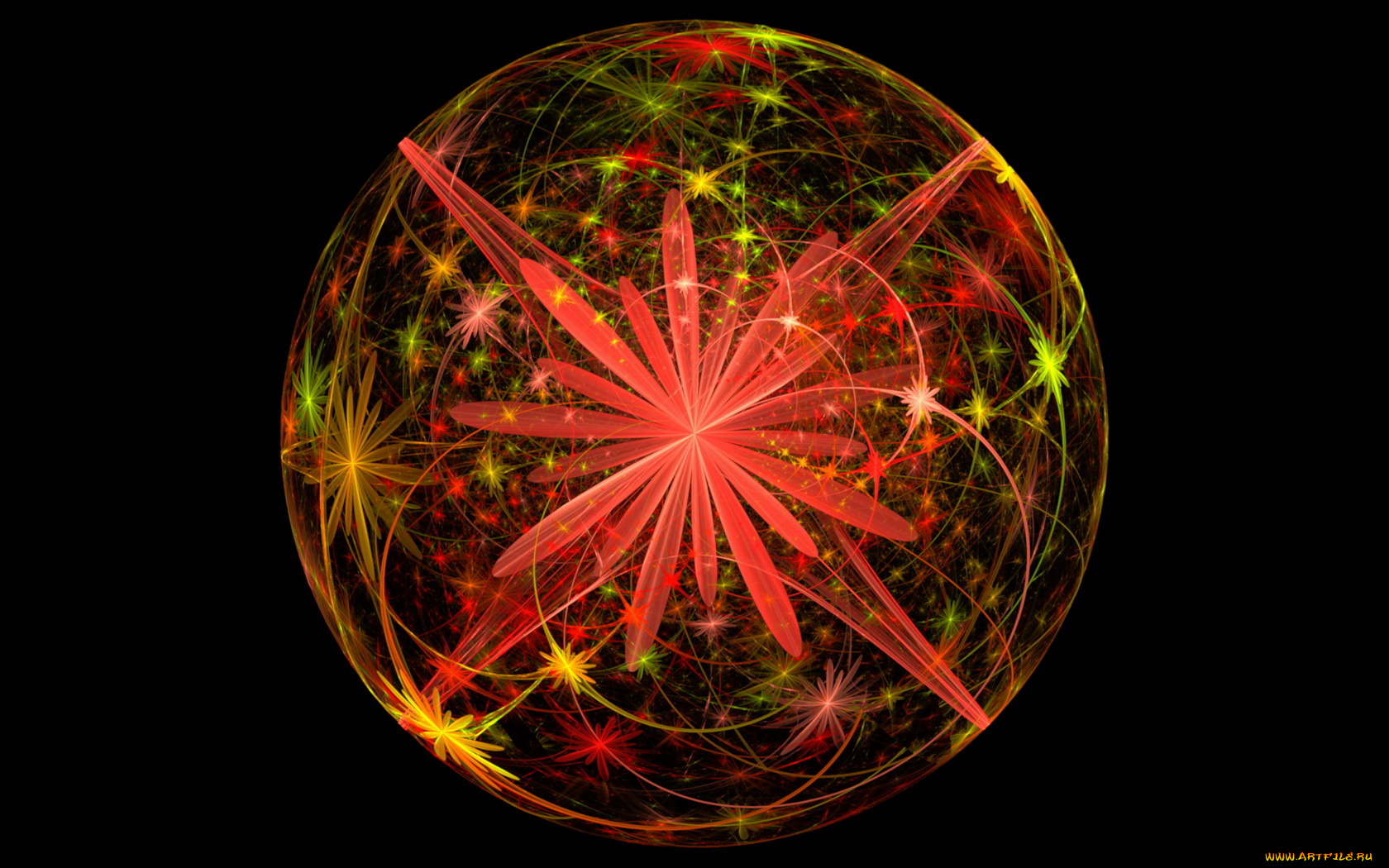 3д, графика, fractal, фракталы, цвета, фон, рисунок