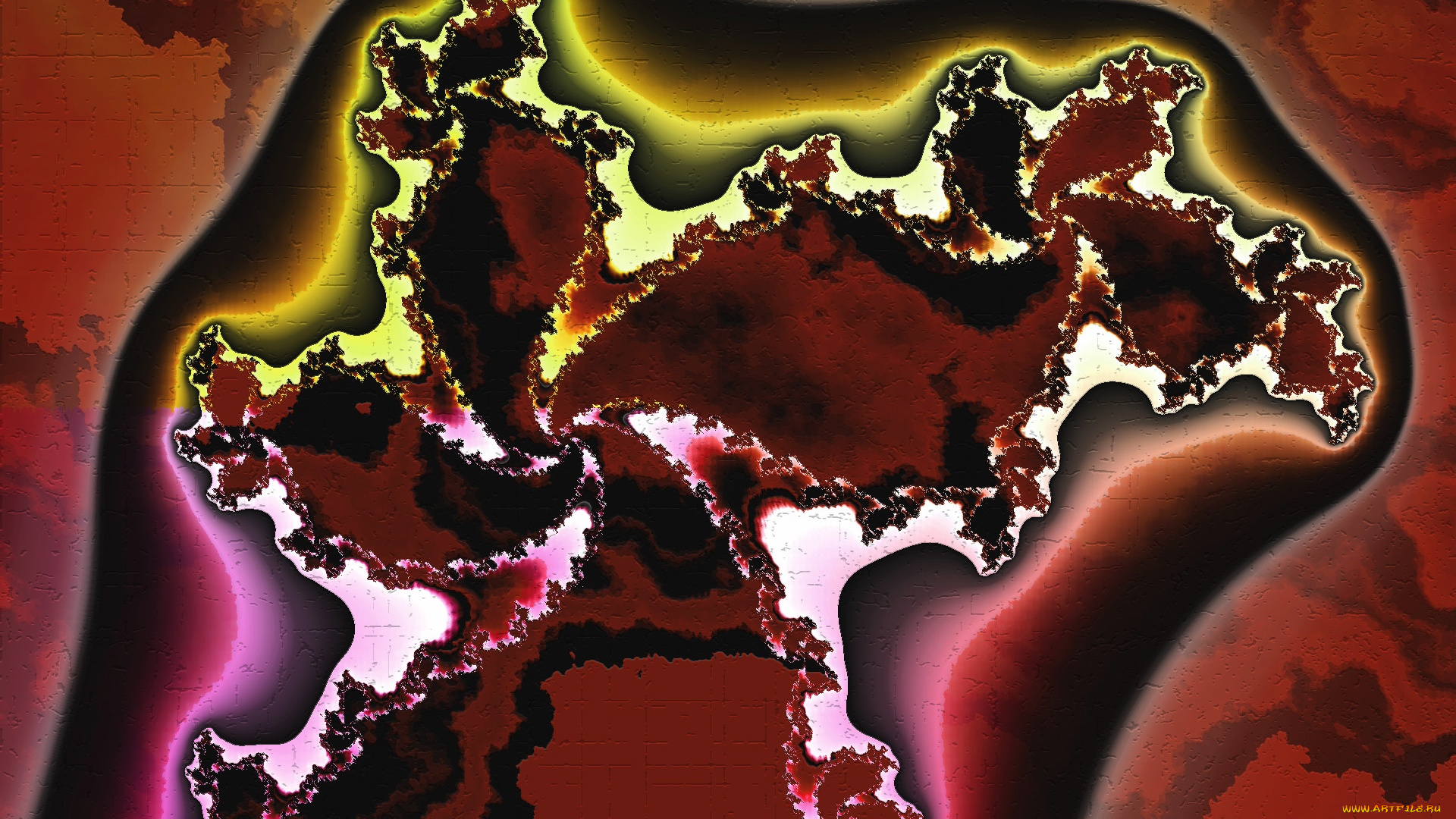 3д, графика, fractal, фракталы, фон, цвета