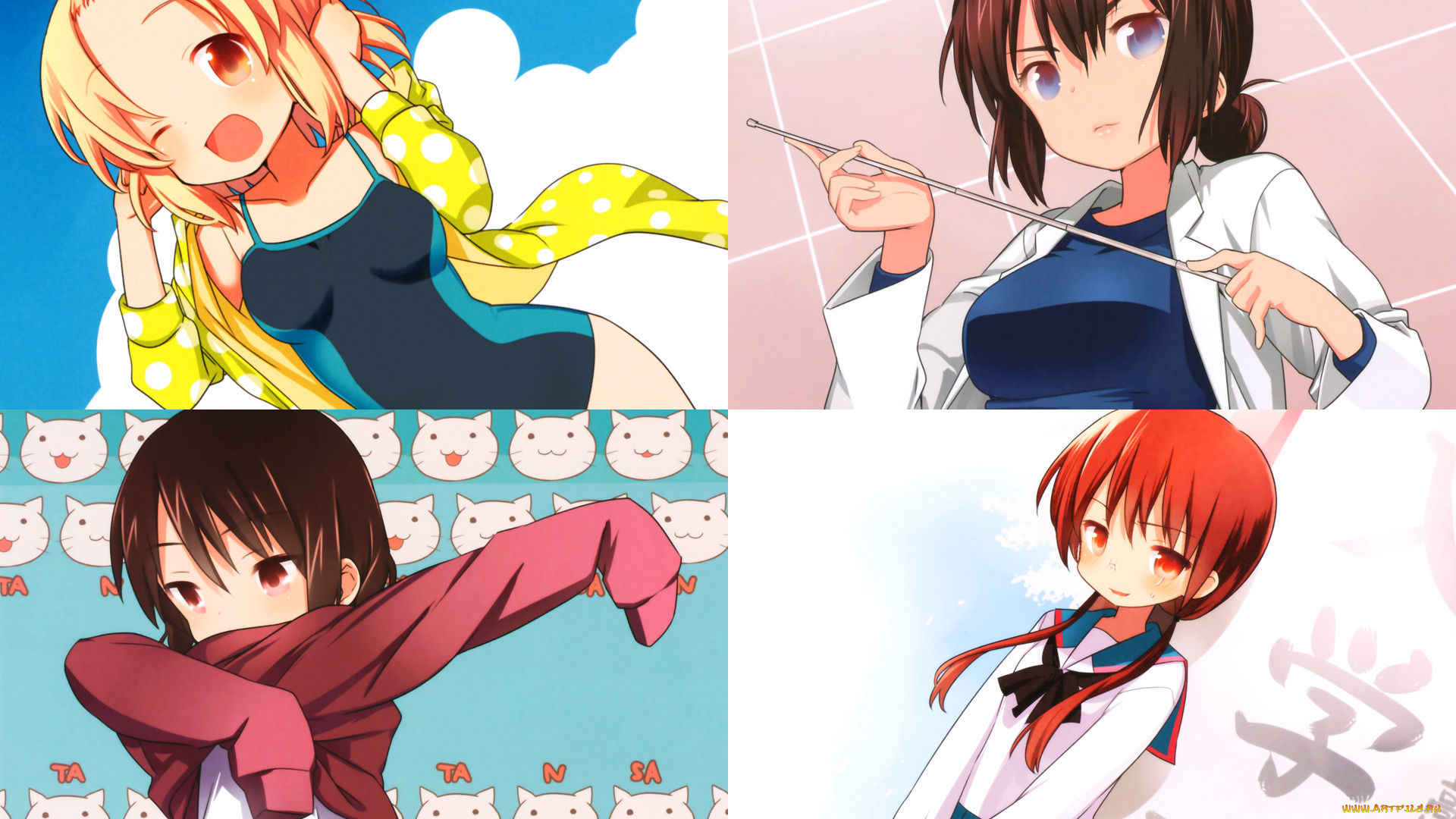 аниме, channel, девушки