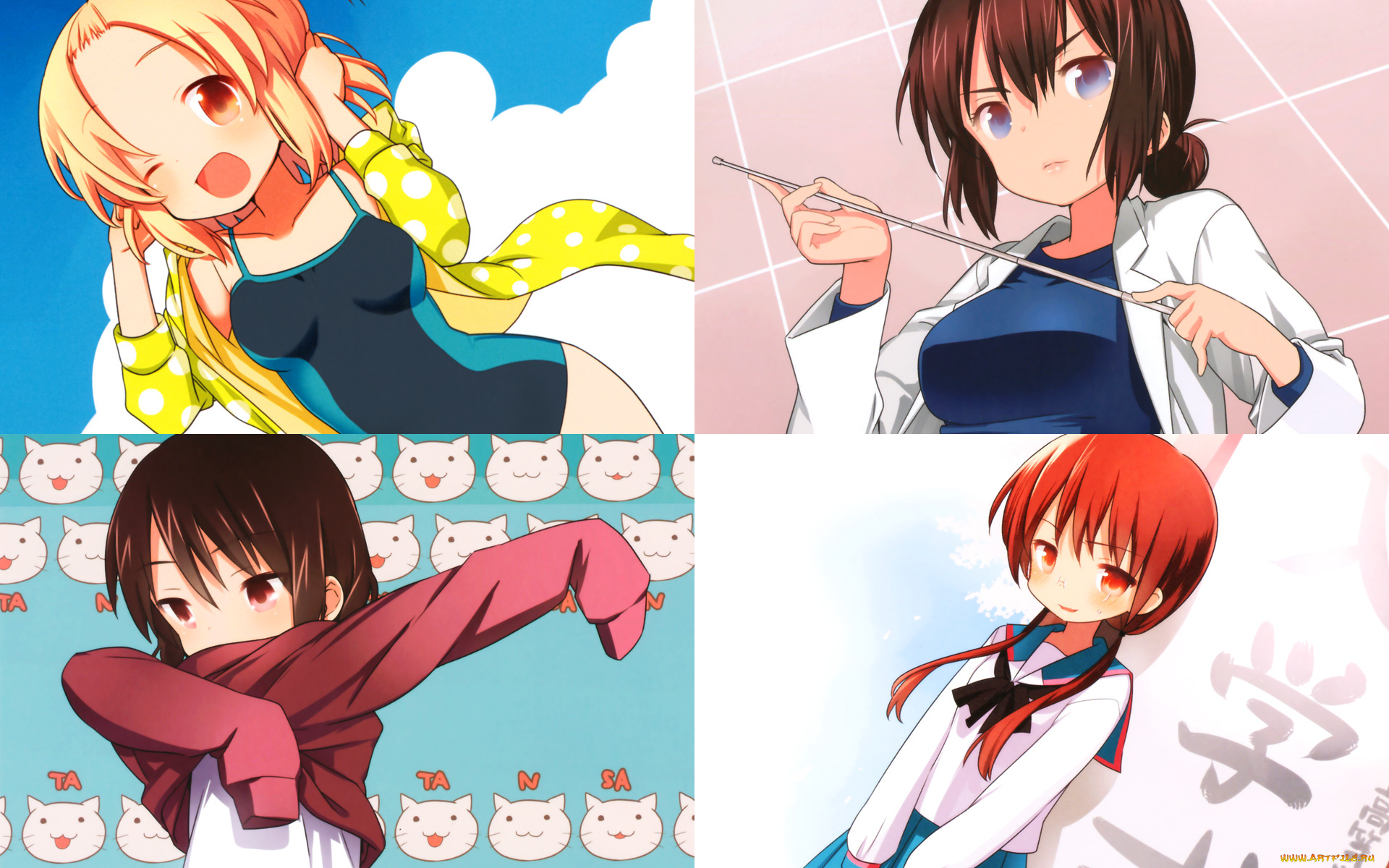 аниме, channel, девушки