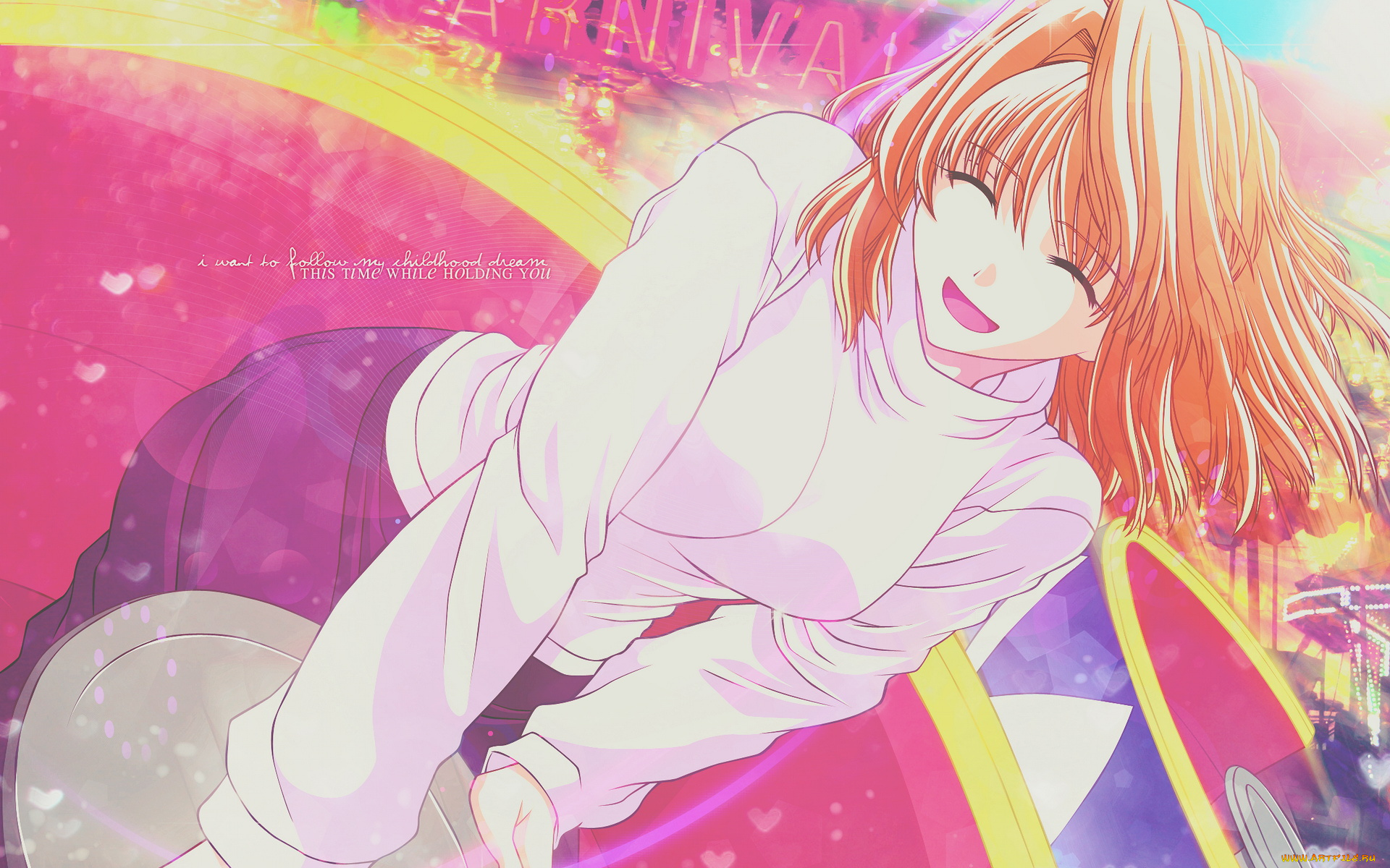 аниме, tsukihime, девушка