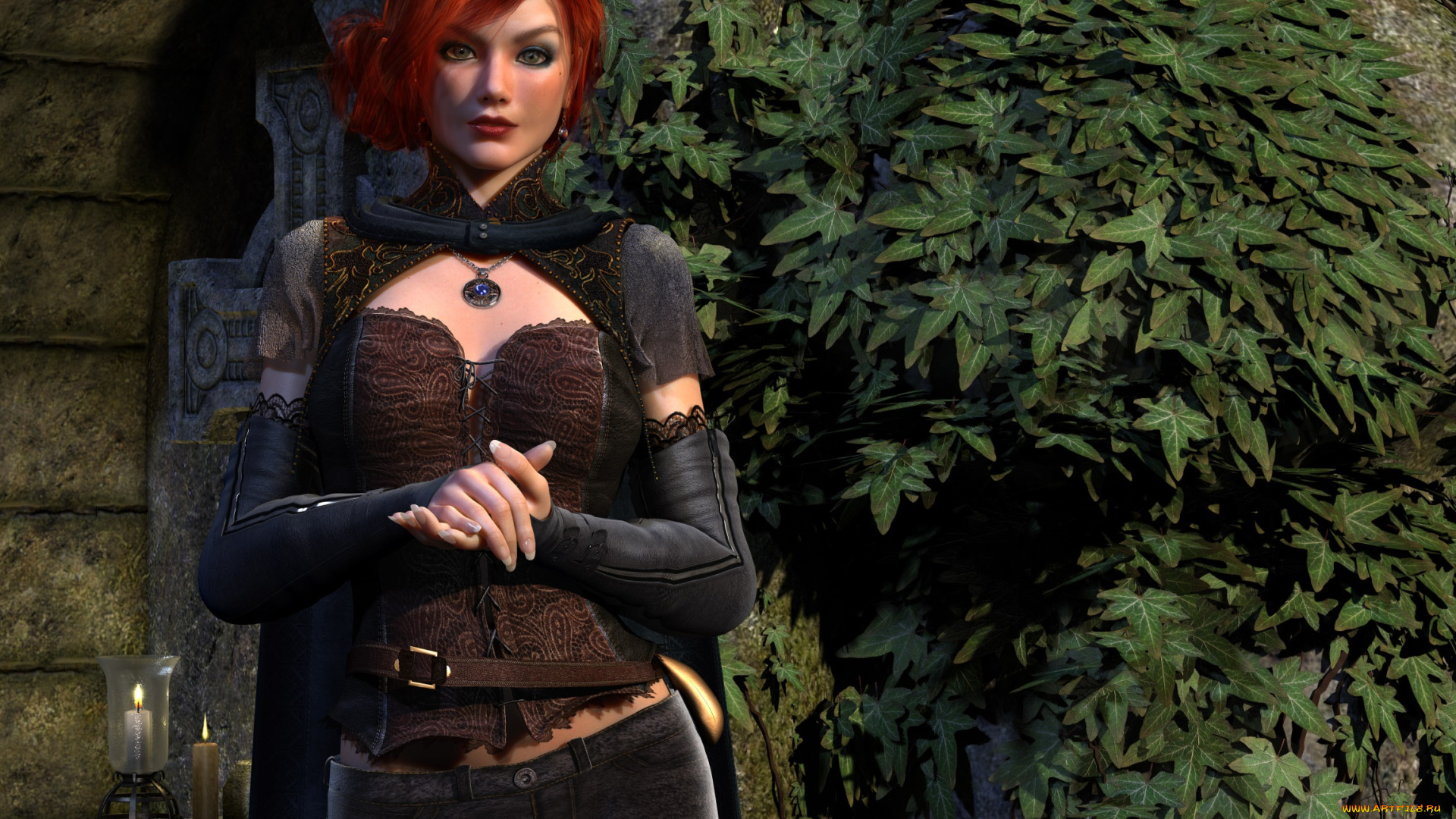 3д, графика, люди, , people, девушка, взгляд, фон