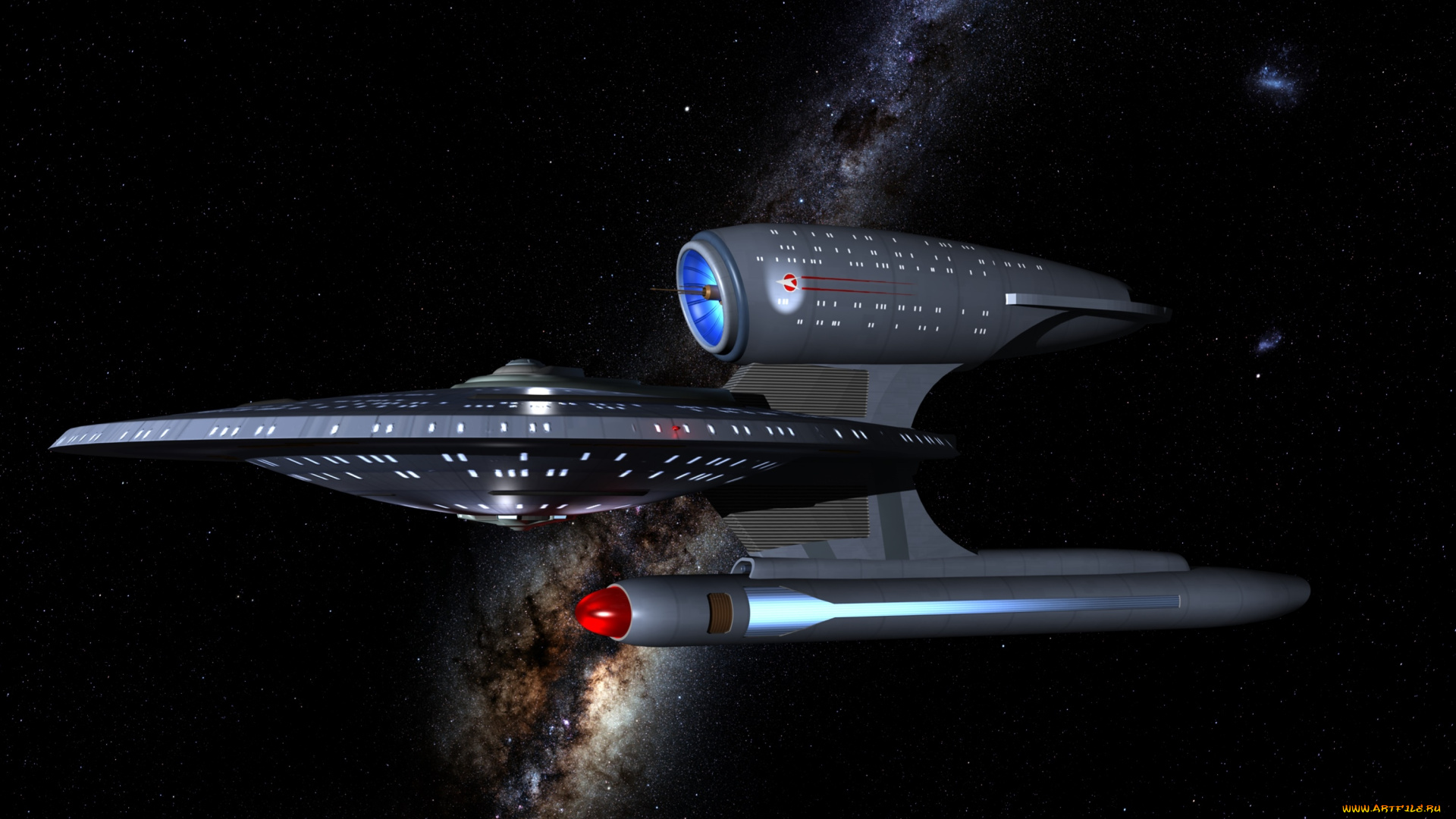 космос, арт, вселенная, полет, космический, корабль, звезды