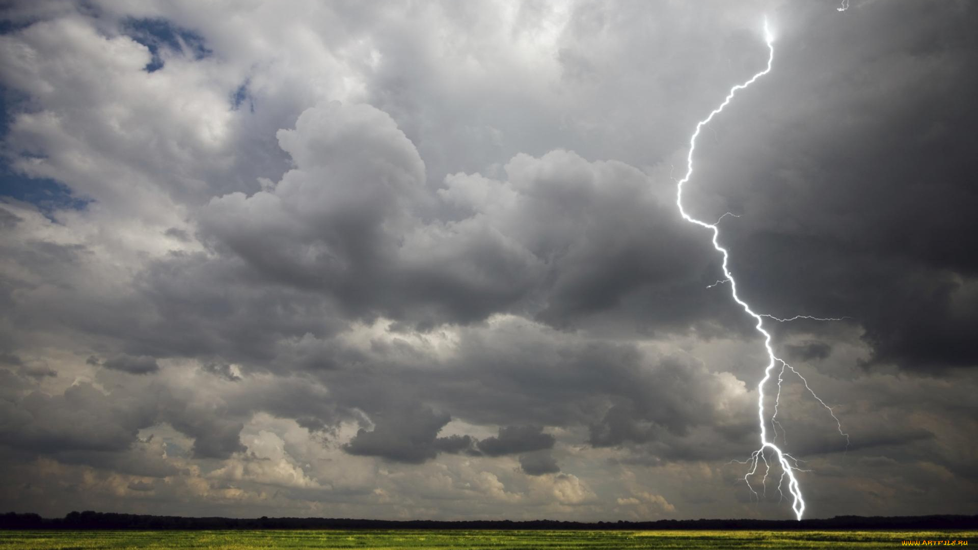 природа, молния, , гроза