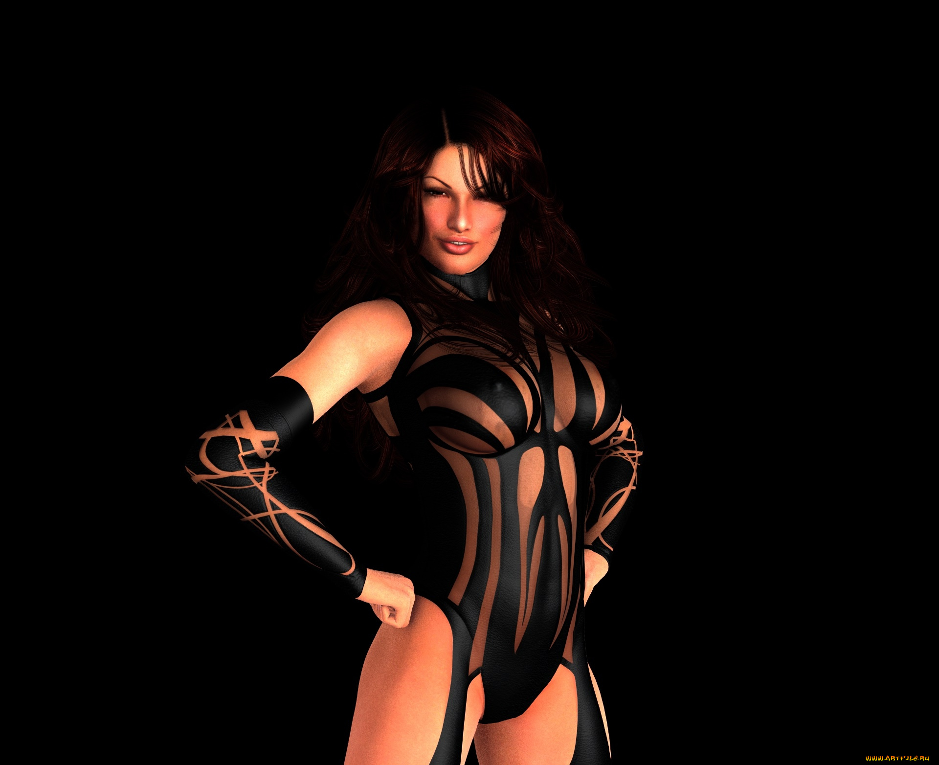 3д, графика, люди, , people, девушка, взгляд, фон