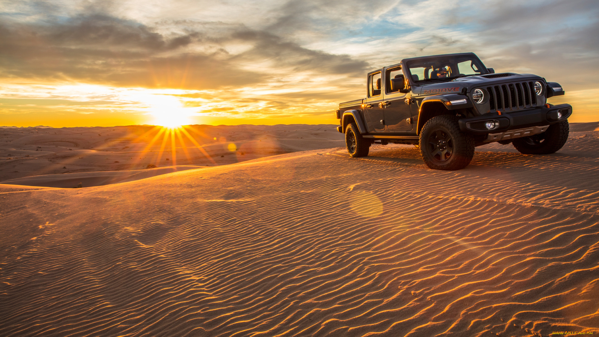 2020, jeep, gladiator, mojave, автомобили, jeep, gladiator, mojave, пустыня, 2020, года, offroad, jt, внедорожники, американские
