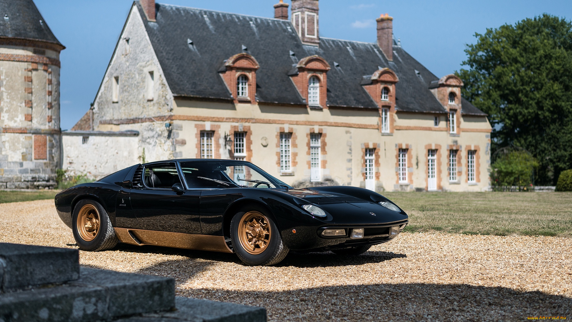 автомобили, lamborghini, miura, sv