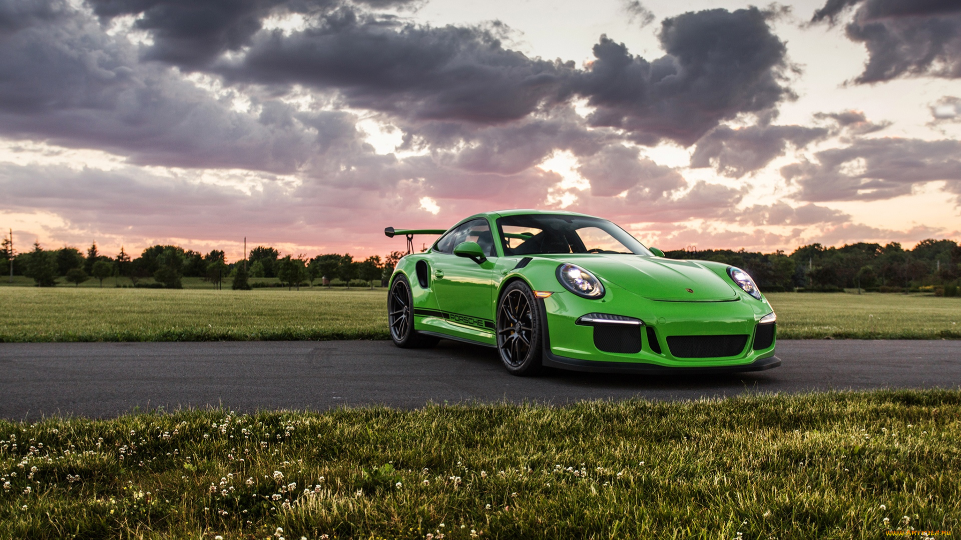 автомобили, porsche, 911, gt3, rs