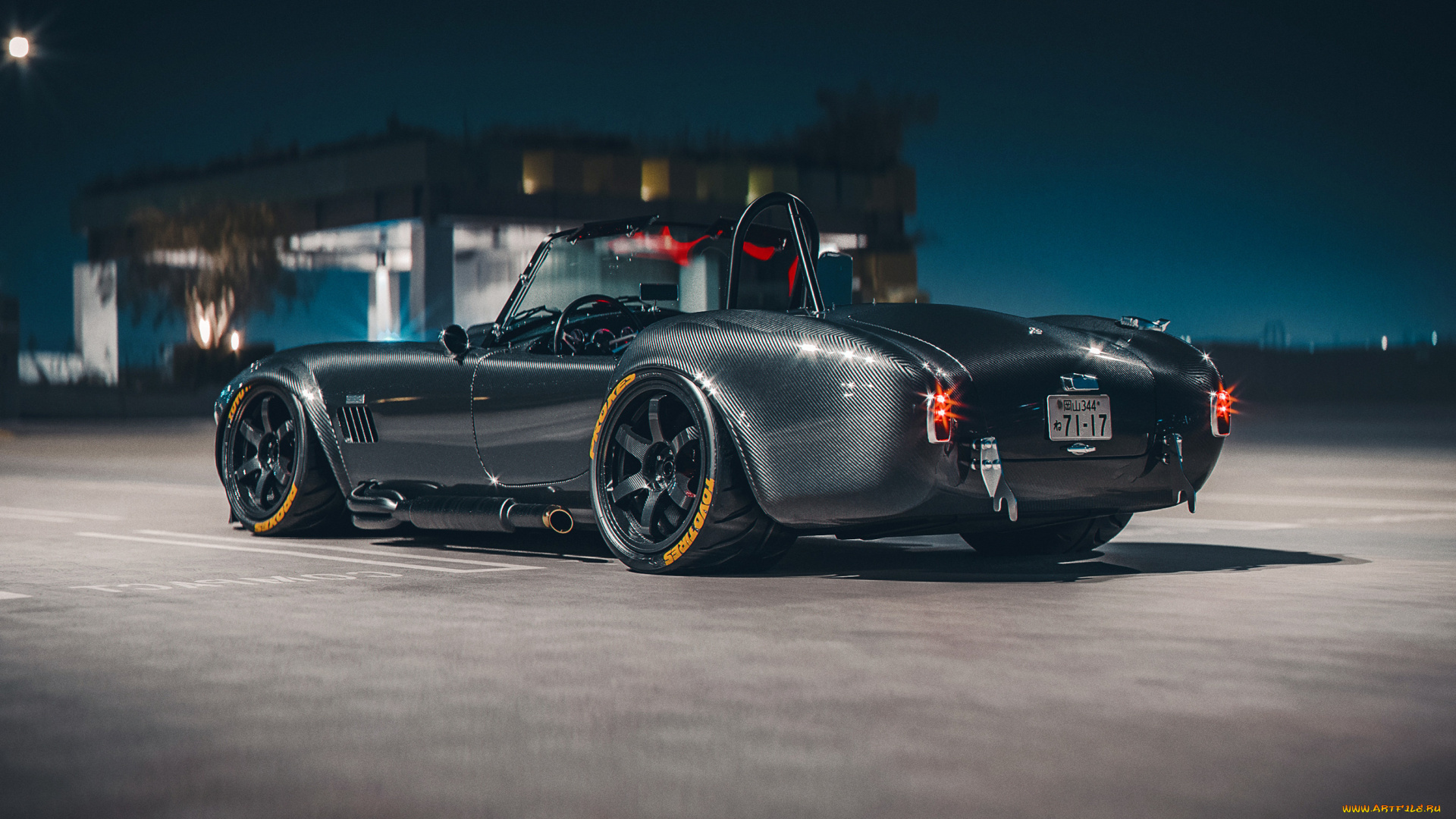 автомобили, 3д, ac, cobra, concept, carbon