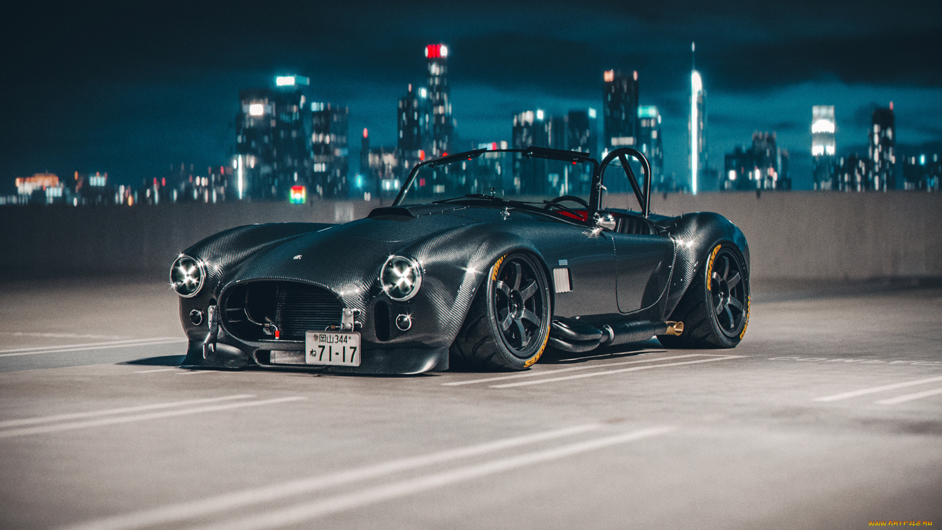 автомобили, 3д, ac, cobra, concept, carbon