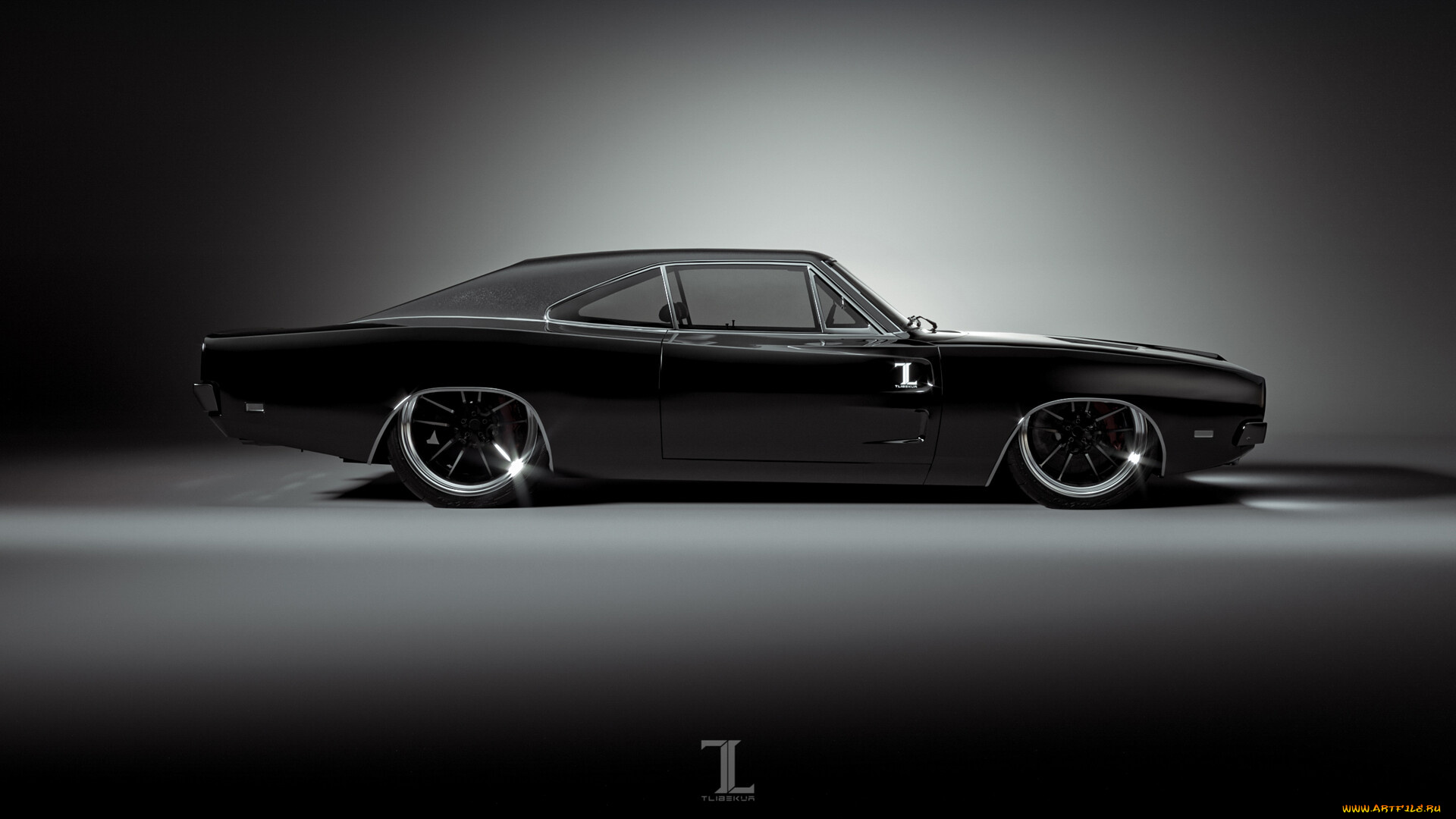 автомобили, 3д, dodge, charger, muscle, car, stance, mopar, american, classic