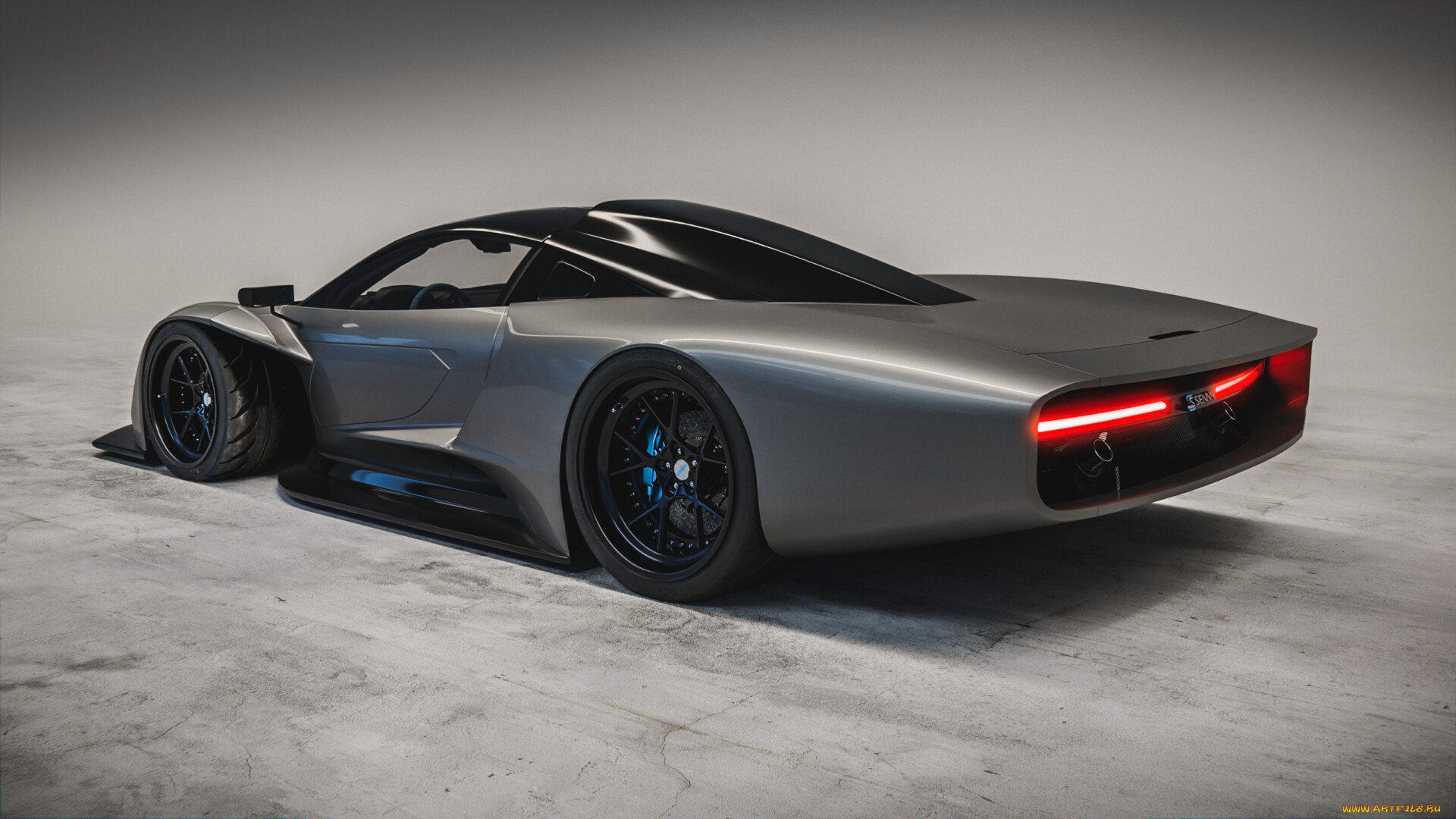 автомобили, 3д, mclaren, senna, longtail