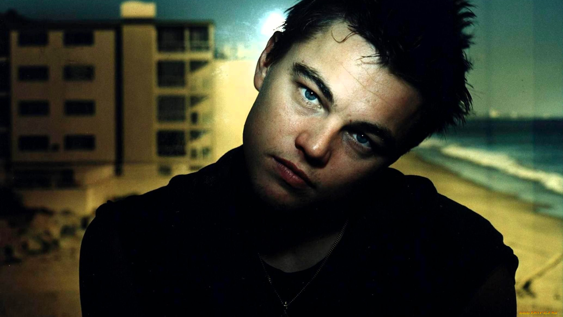 мужчины, leonardo, dicaprio, актер, лицо, здание