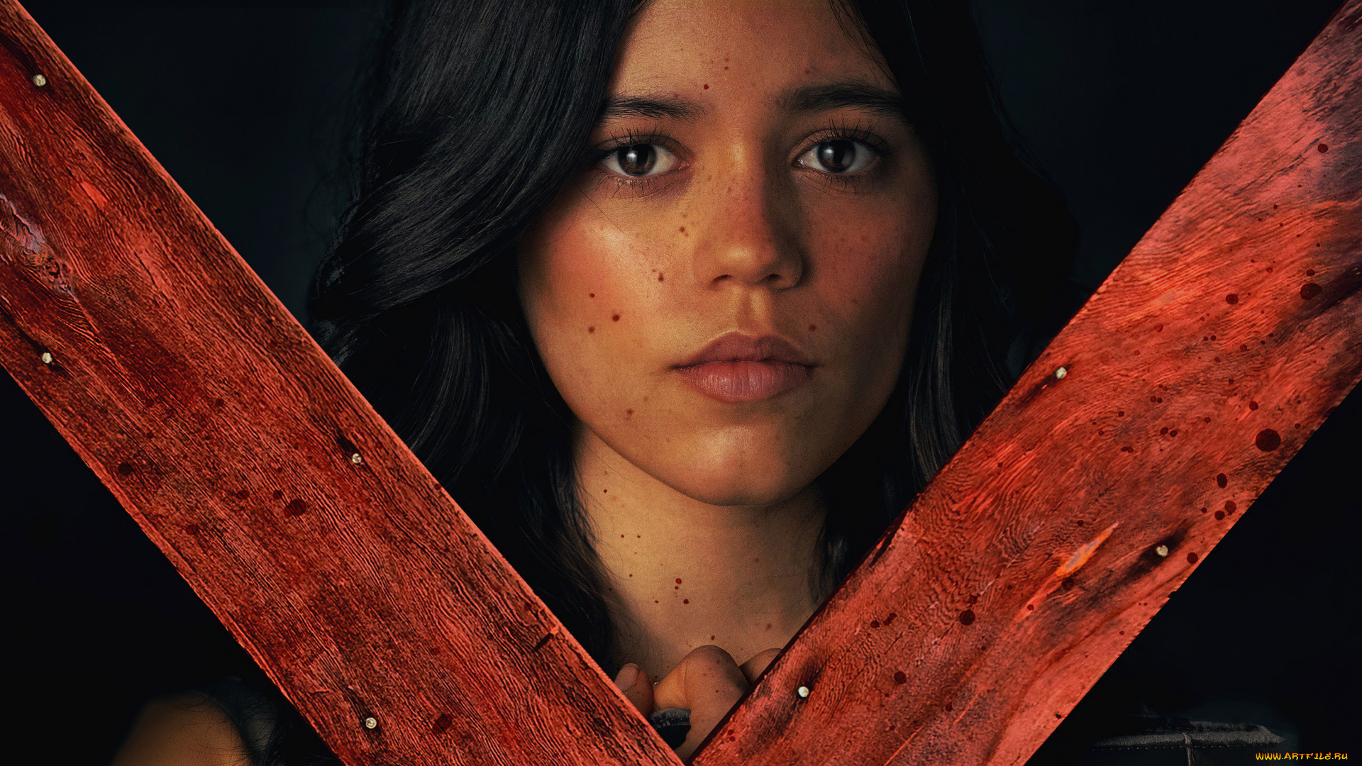 x, , 2022, кино, фильмы, -unknown, , другое, дженна, oртега, x, ужасы, пoстeр, jenna, ortega, lorraine