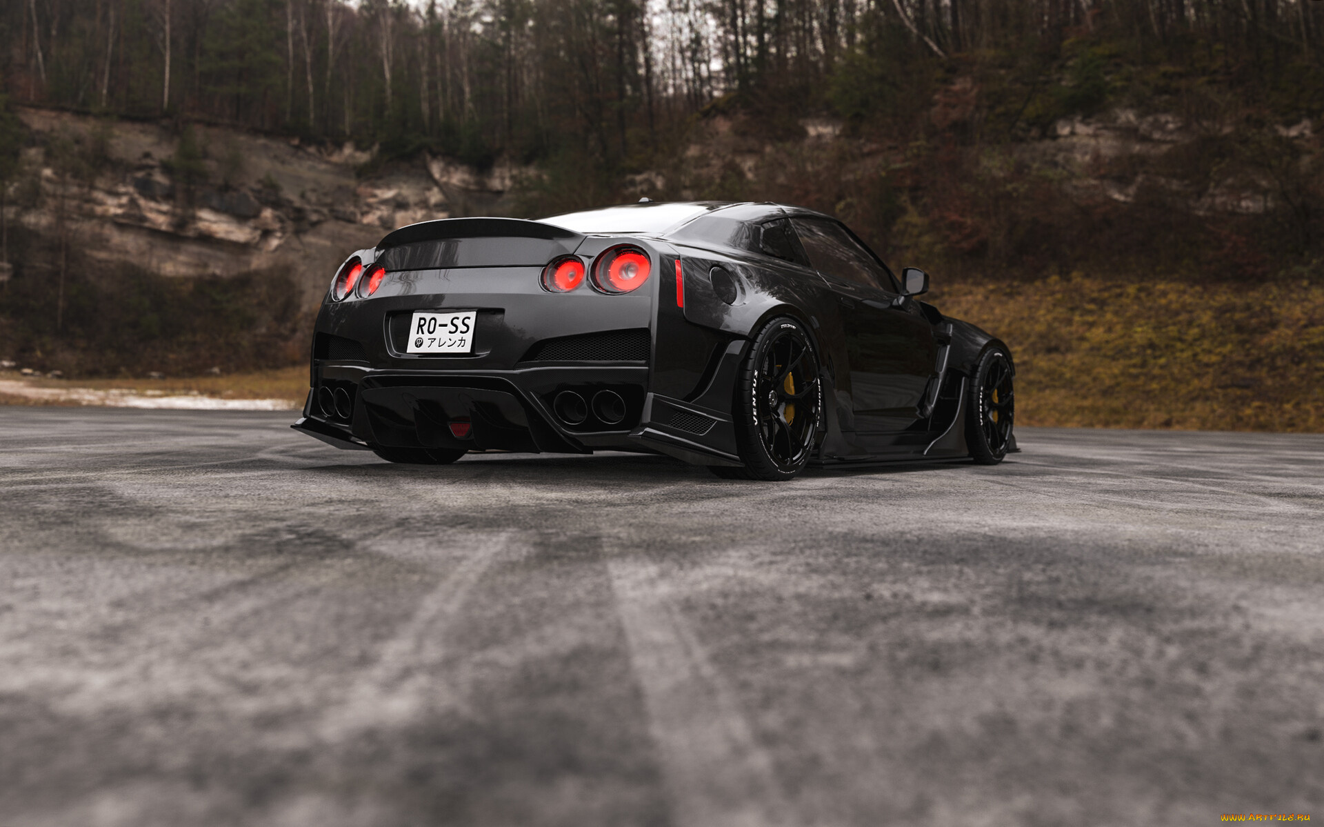 автомобили, 3д, nissan, gt-r, rp-m, r35, japan, car, legend, japanese, godzilla, edition