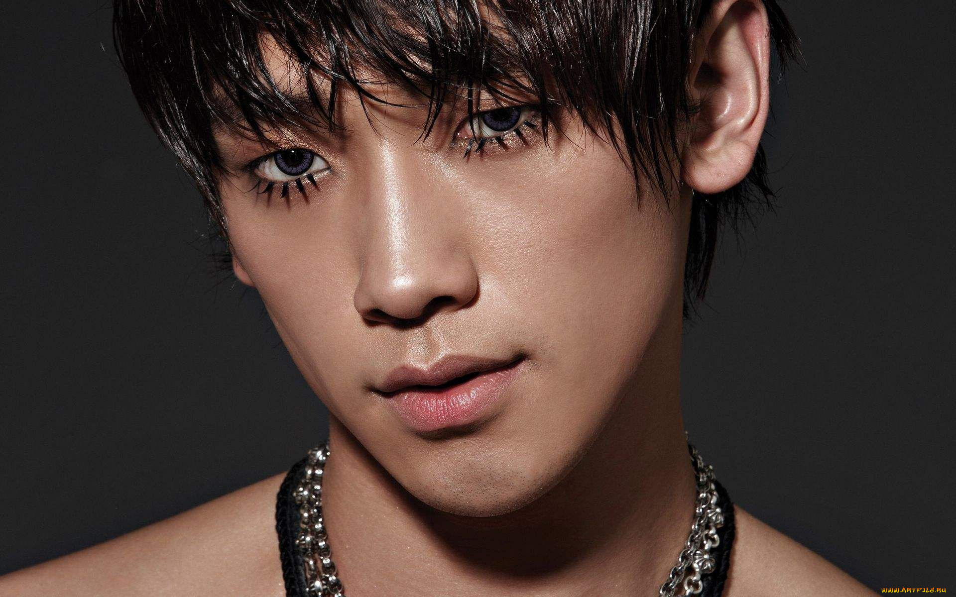 мужчины, jung, ji, hun, , rain, актер, лицо, ожерелье