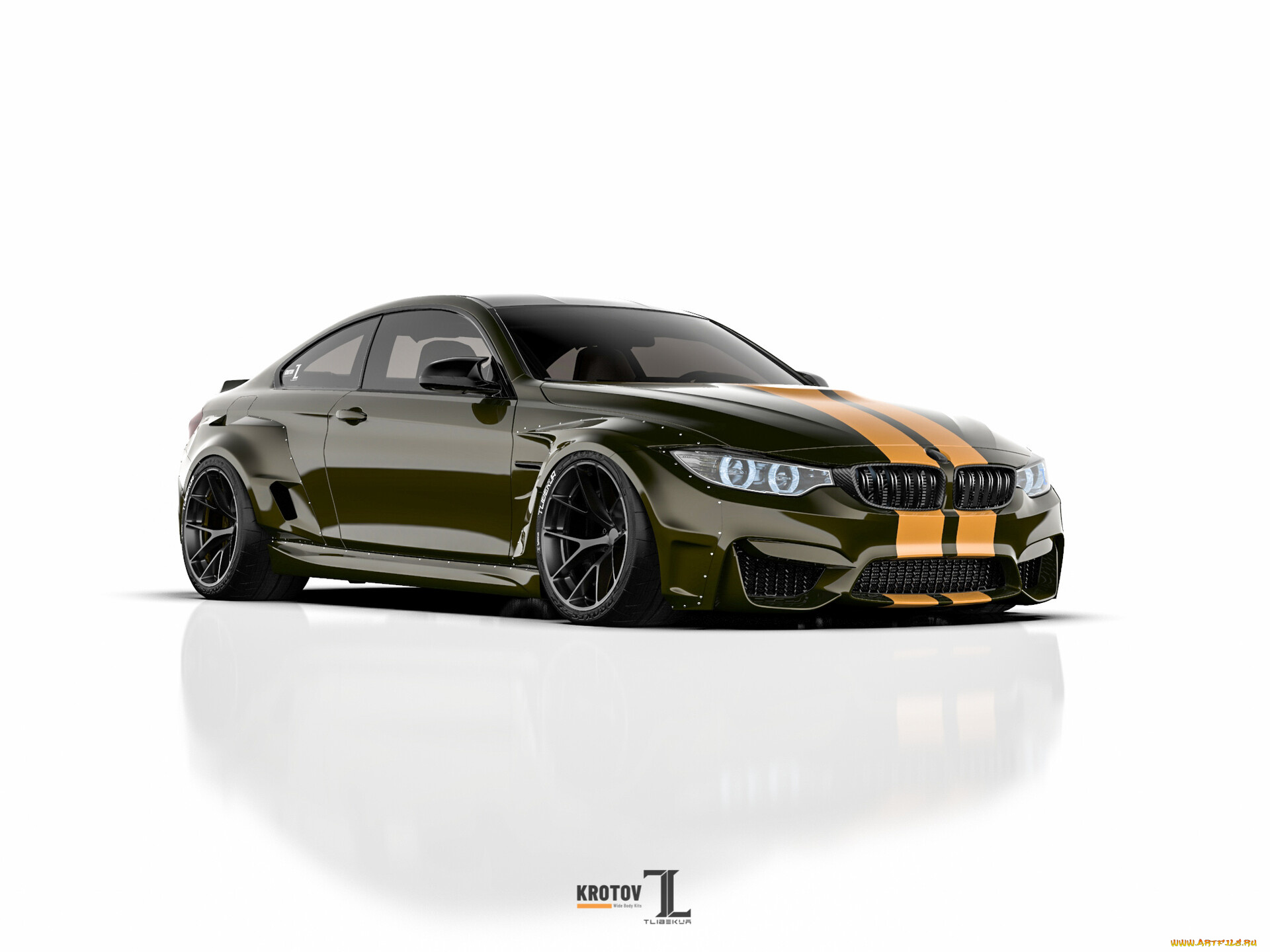 автомобили, 3д, bmw, m4, widebody, kit, stance, tuning