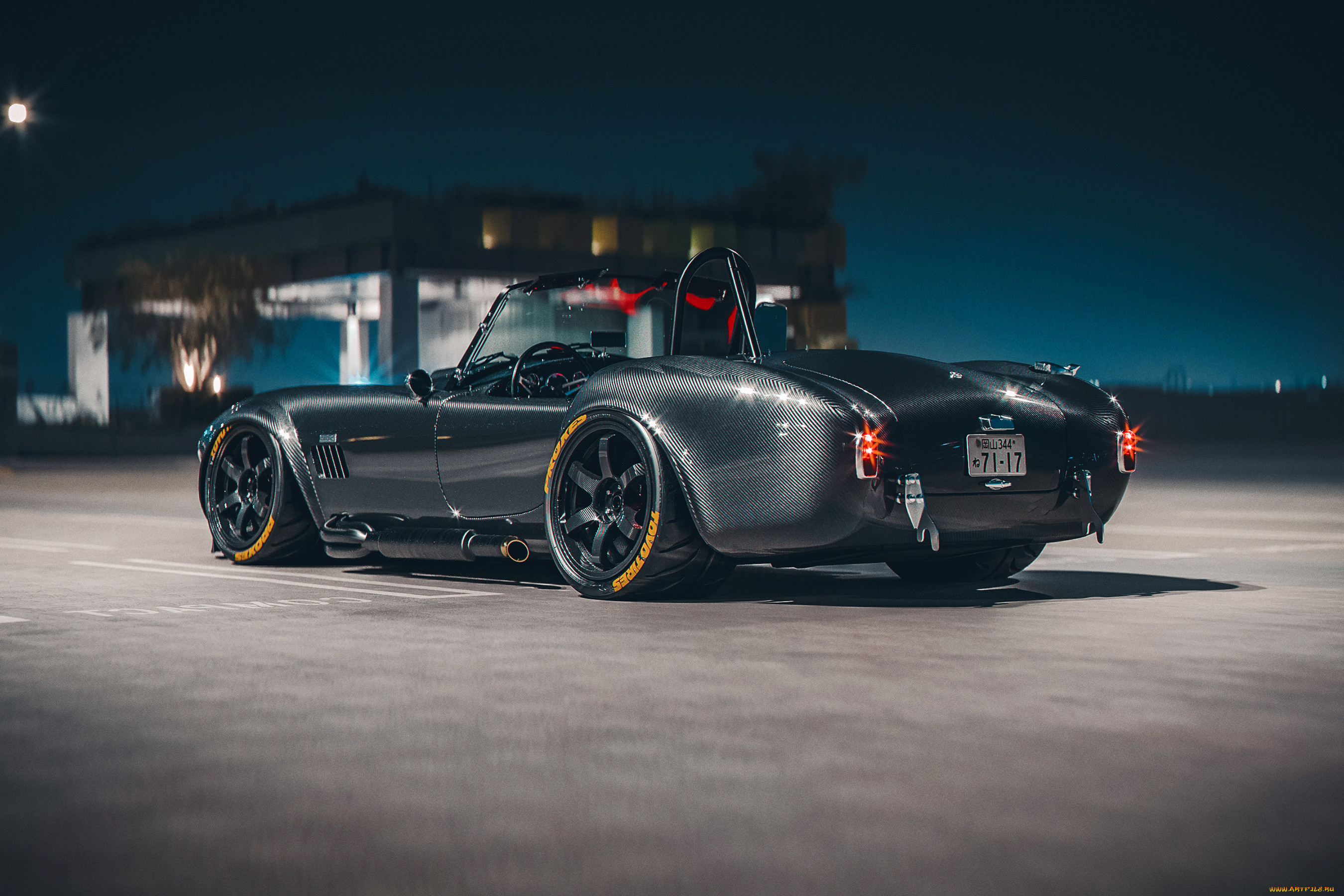 автомобили, 3д, ac, cobra, concept, carbon