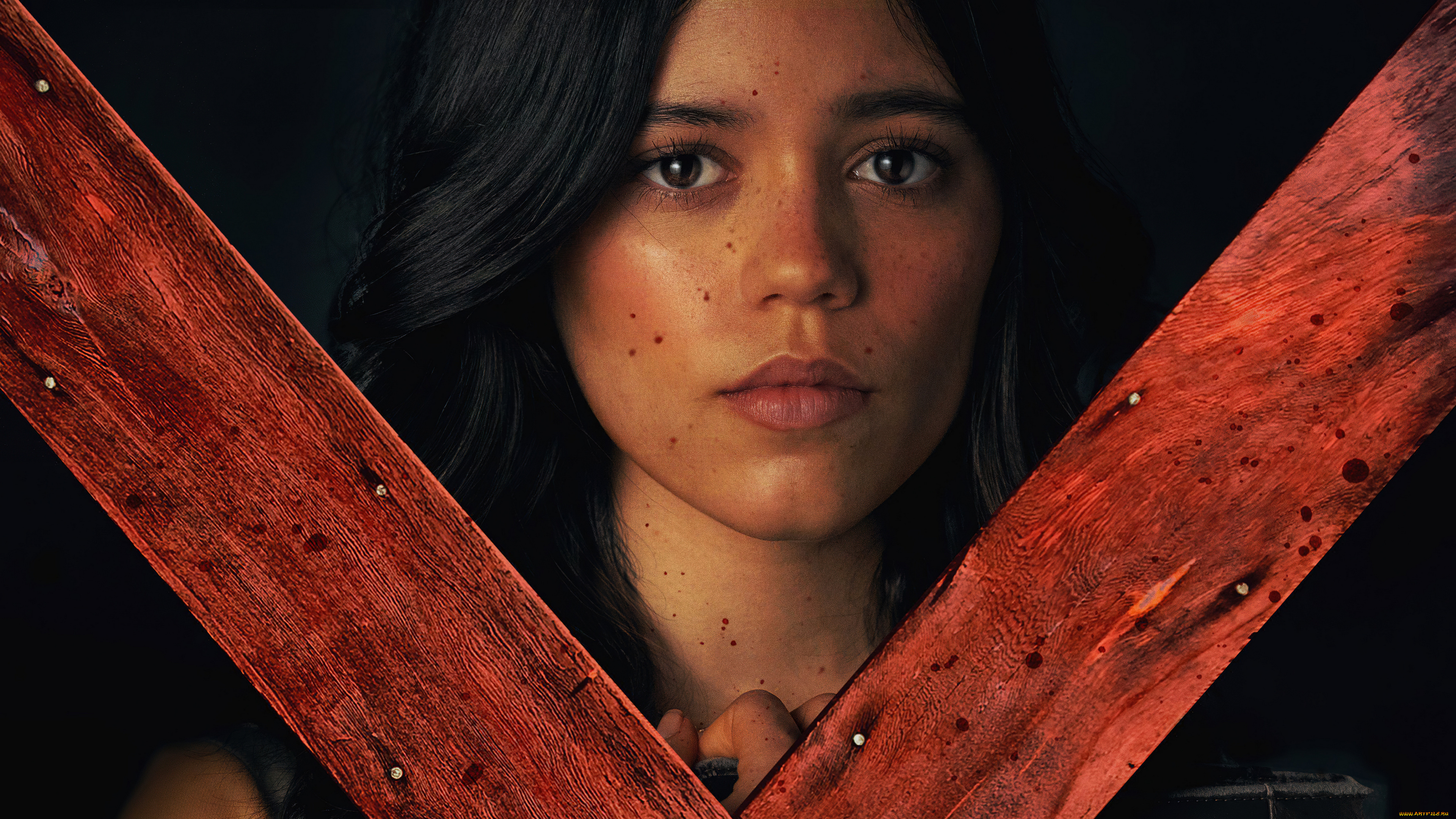 x, , 2022, кино, фильмы, -unknown, , другое, дженна, oртега, x, ужасы, пoстeр, jenna, ortega, lorraine