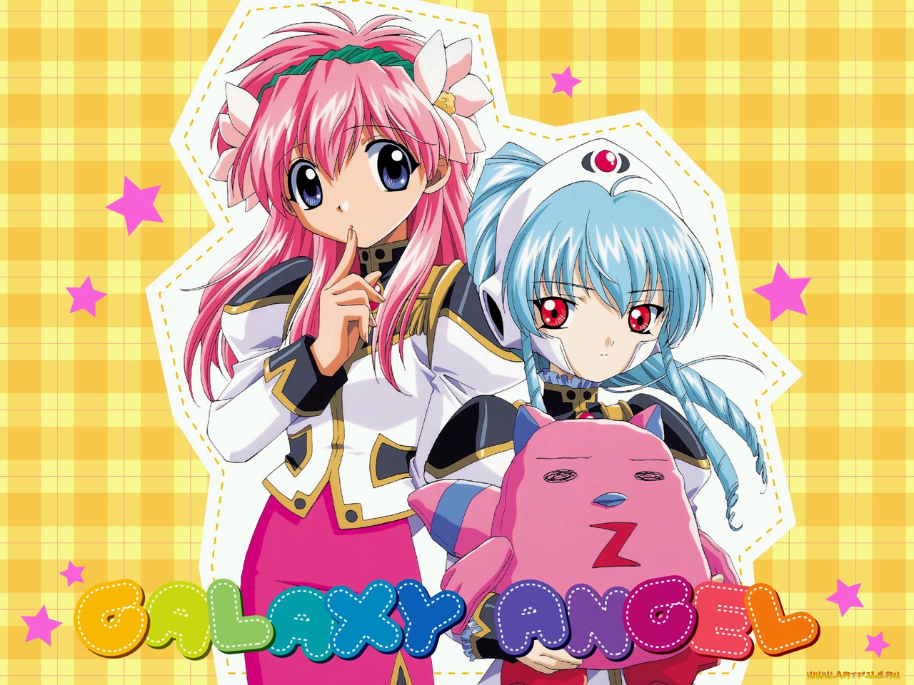 аниме, galaxy, angel