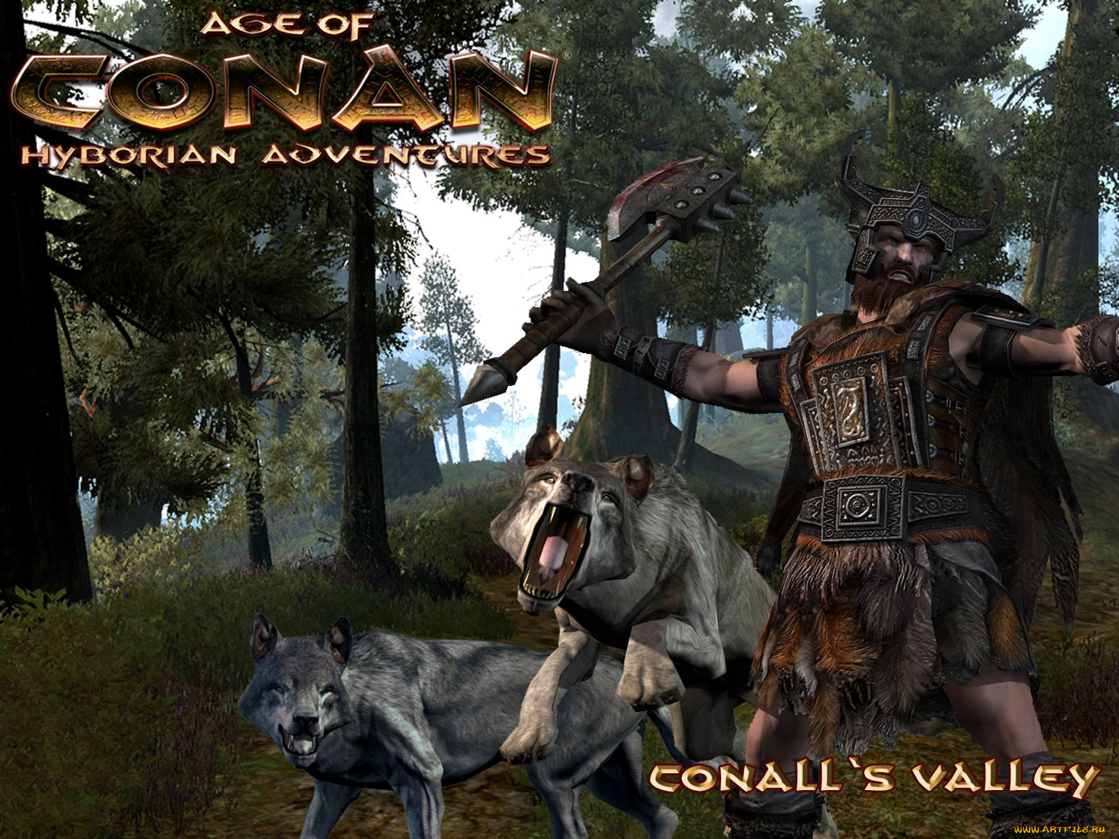 age, of, conan, hyborian, adventures, видео, игры