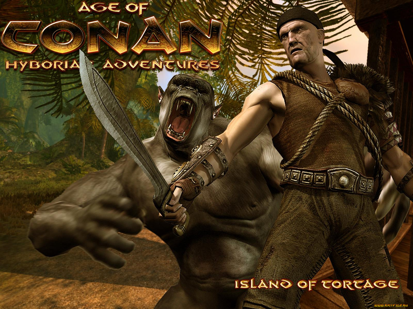 age, of, conan, hyborian, adventures, видео, игры