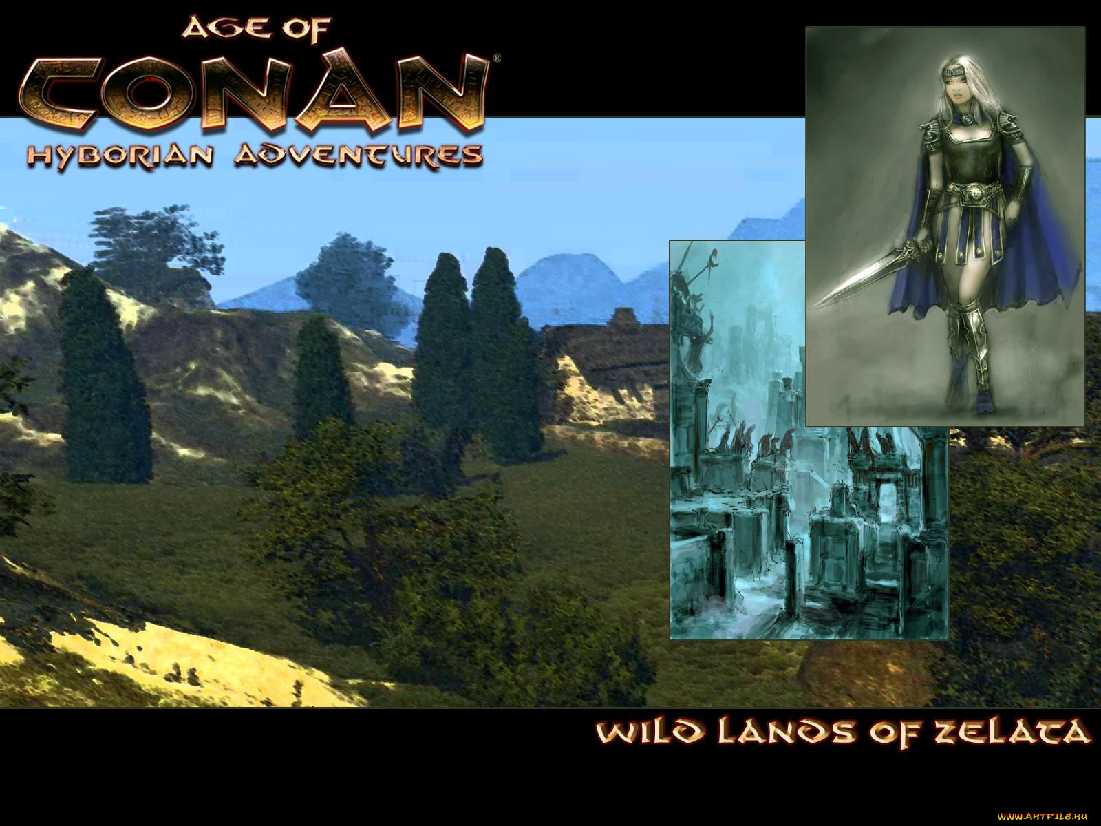age, of, conan, hyborian, adventures, видео, игры