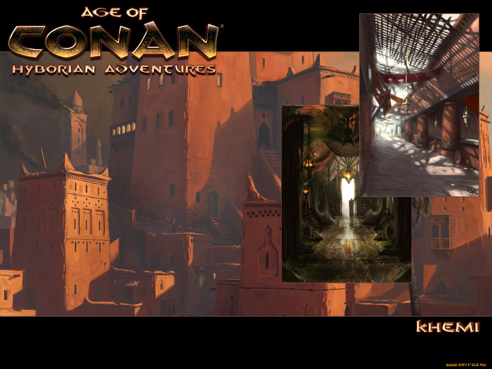 age, of, conan, hyborian, adventures, видео, игры
