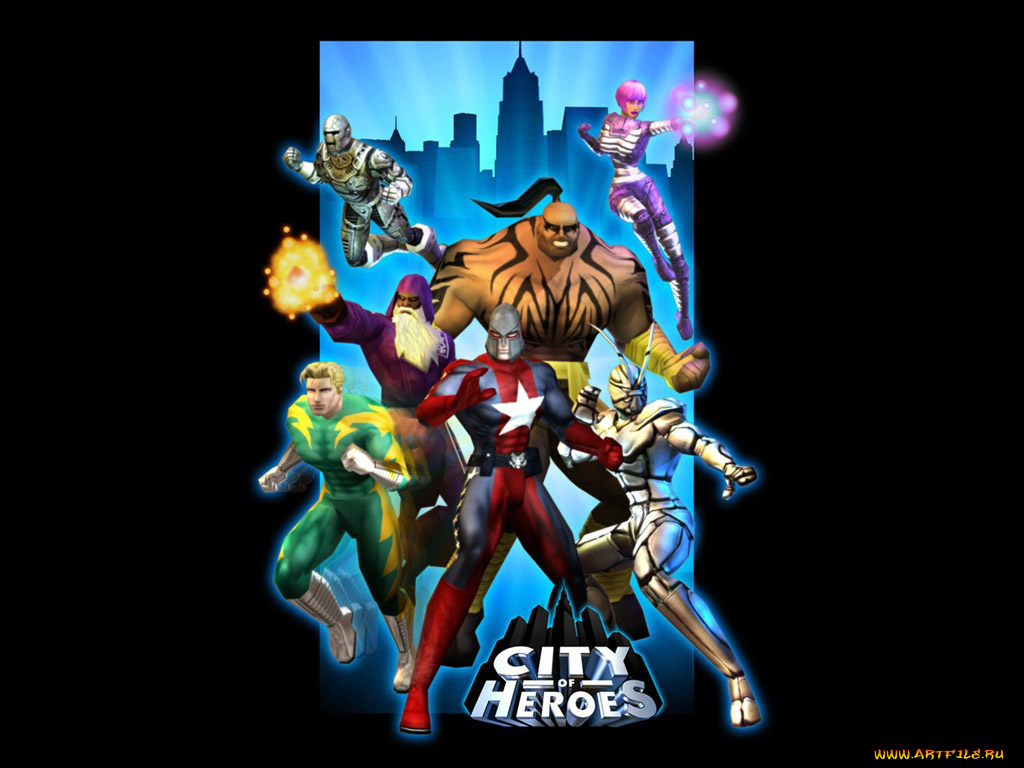 city, of, heroes, видео, игры