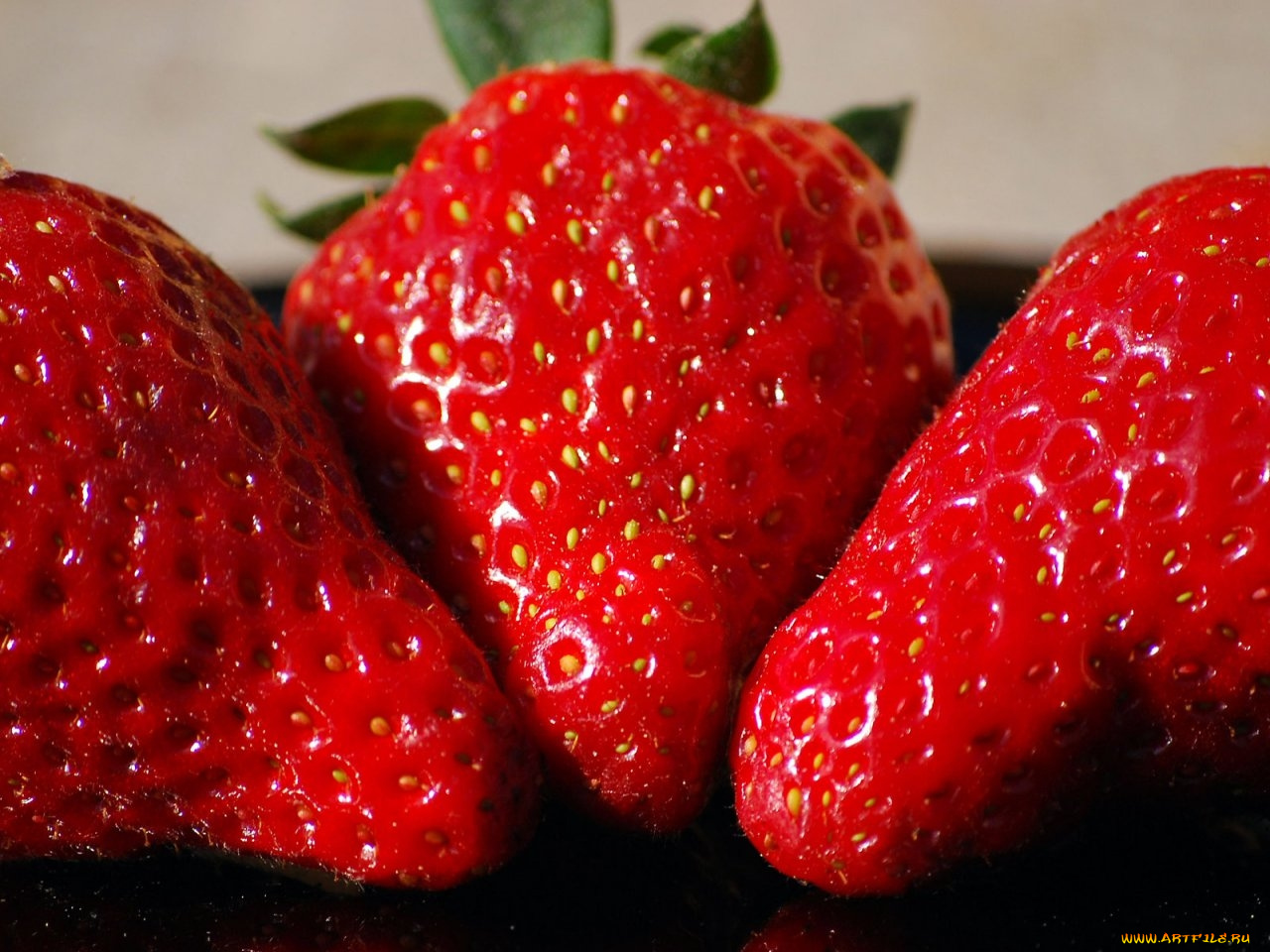 еда, клубника, земляника