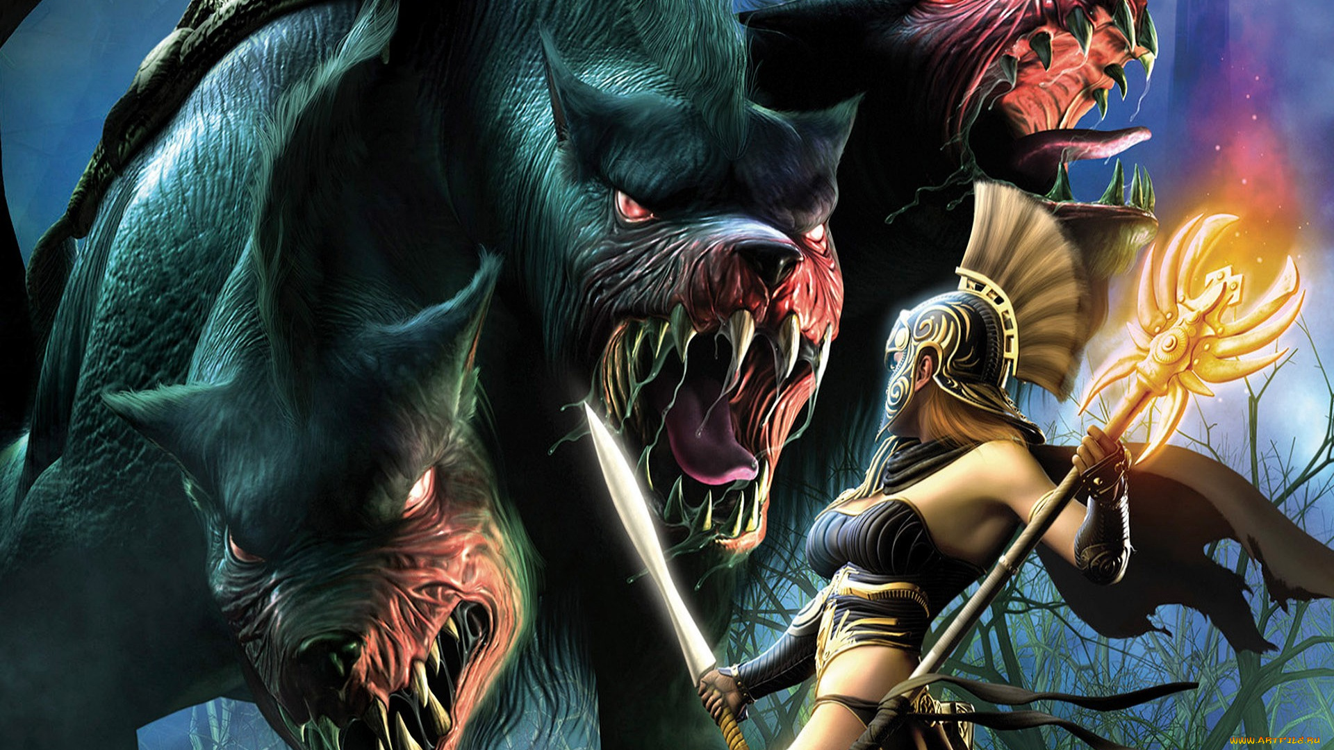 видео, игры, titan, quest